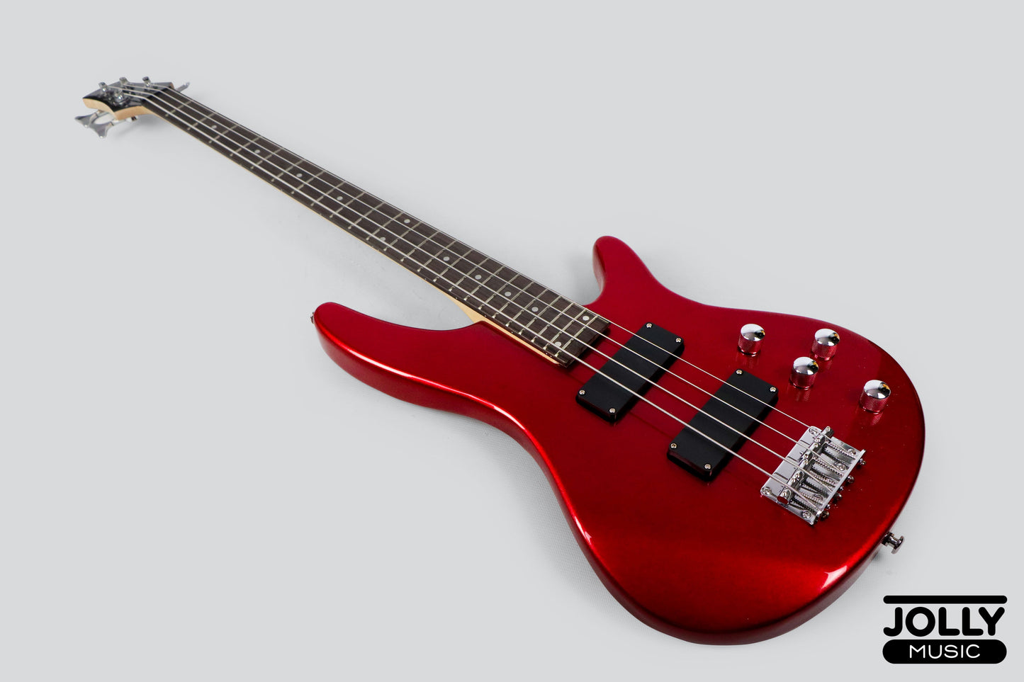Deviser L-B3 4-String Modern Bass - Metallic Red