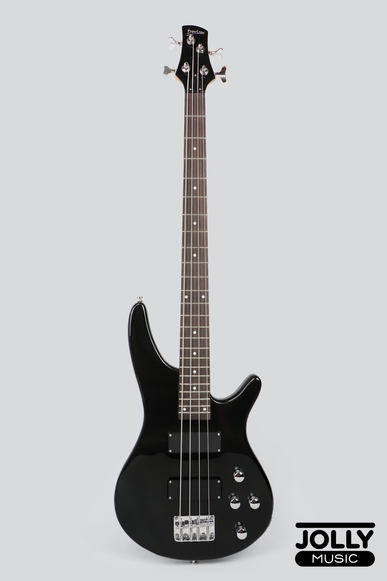 Deviser L-B3 4-String Modern Bass - Black – Jolly Music