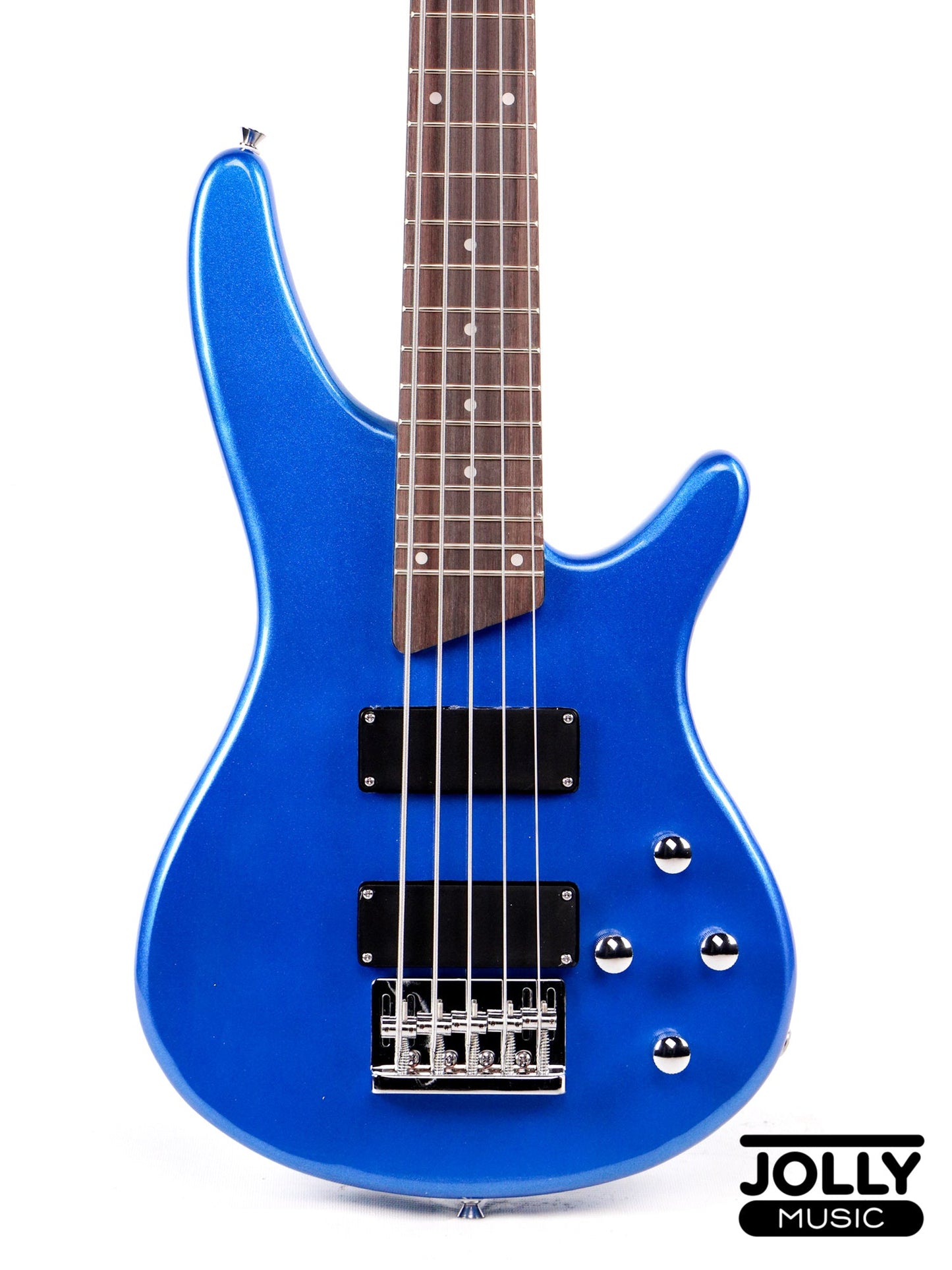 Deviser L-B3 5-String Modern Bass - Metallic Blue – Jolly Music