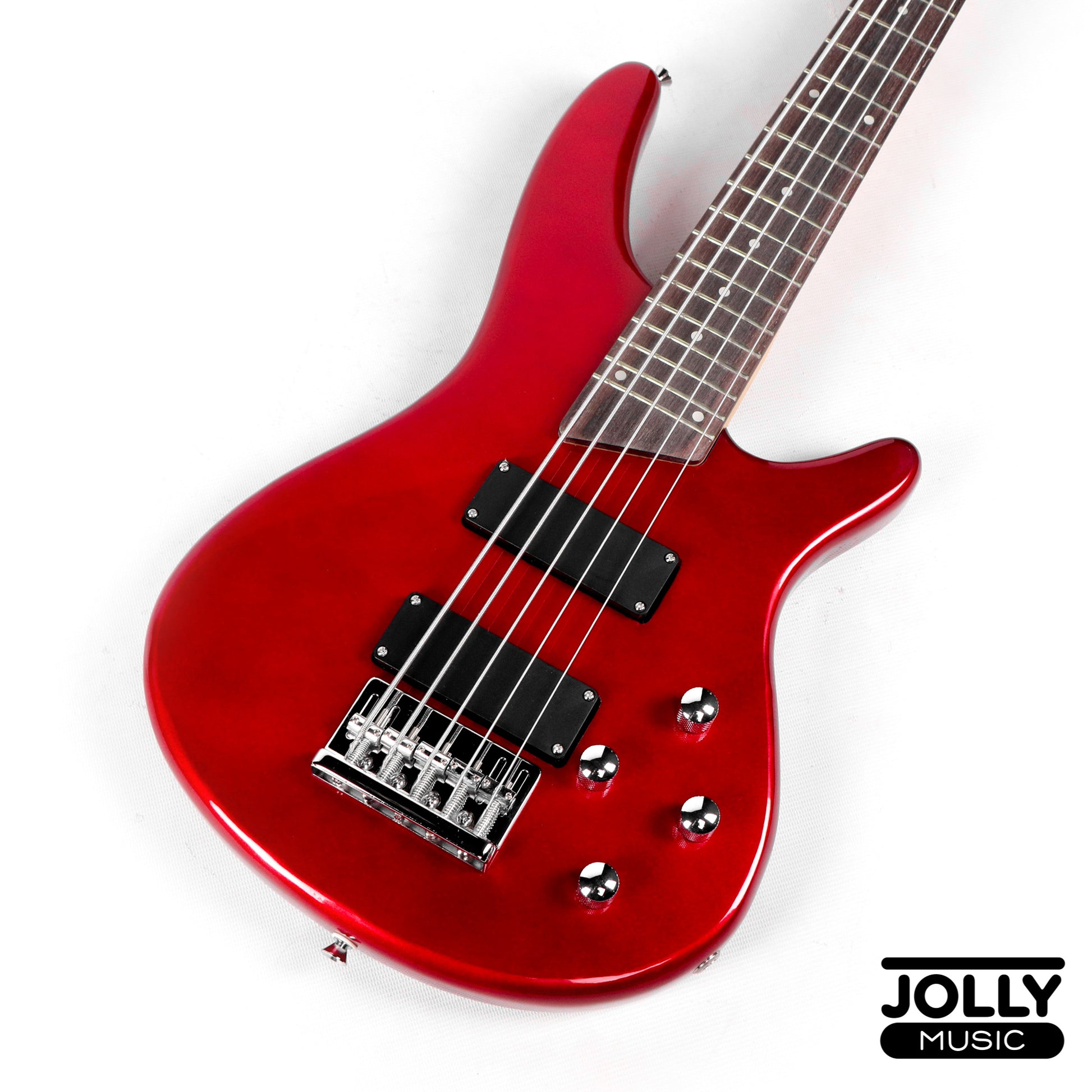 Deviser L-B3 5-String Modern Bass - Metallic Red – Jolly Music