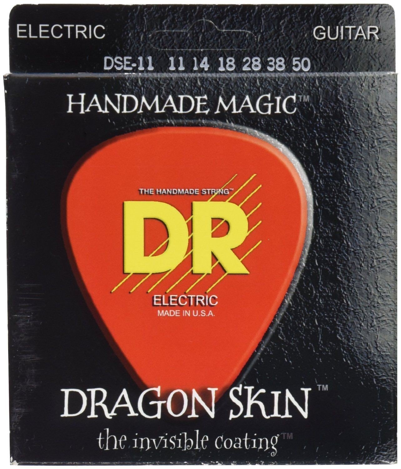 DR Dragon Skin Coated Electric Guitar Strings - GuitarPusher