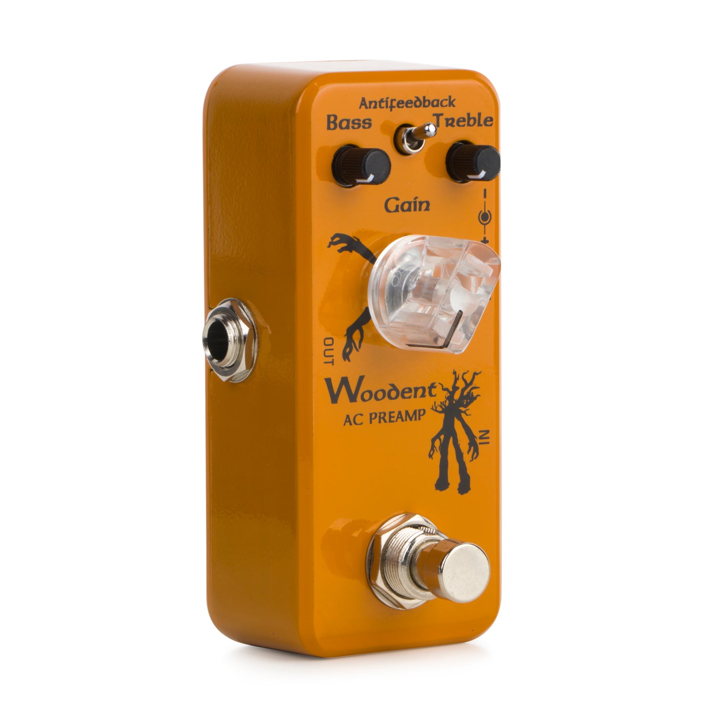 Movall MP-318 Woodent AC Preamp Mini Acoustic Preamp Pedal