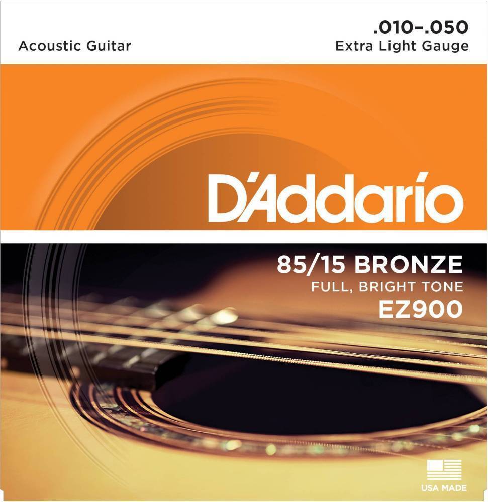 D'addario Original Authentic 85/15 Bronze Acoustic Guitar Strings