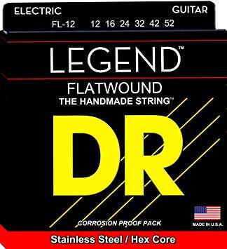 DR Legend Flatwound Electric Guitar Strings - GuitarPusher