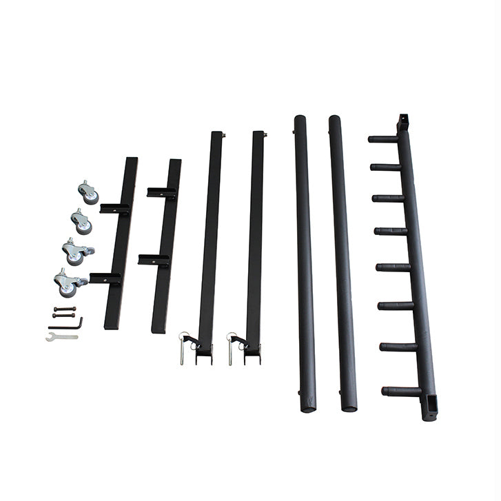 Flanger FL-17L Guitar Rack with Wheels (7 electric guitars / 4 acoustic guitars + 3 electric guitars)