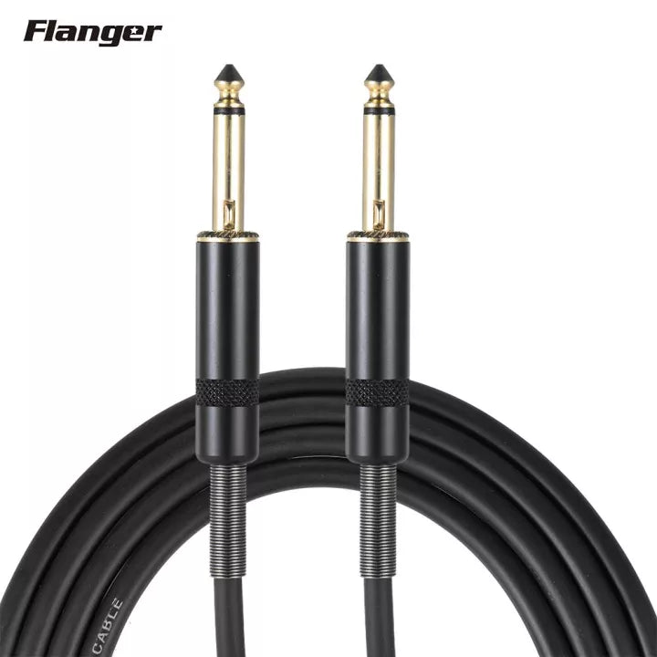 Flanger FLG-001 Super Silent Plug Guitar Cable - Straight to Straight - 3M