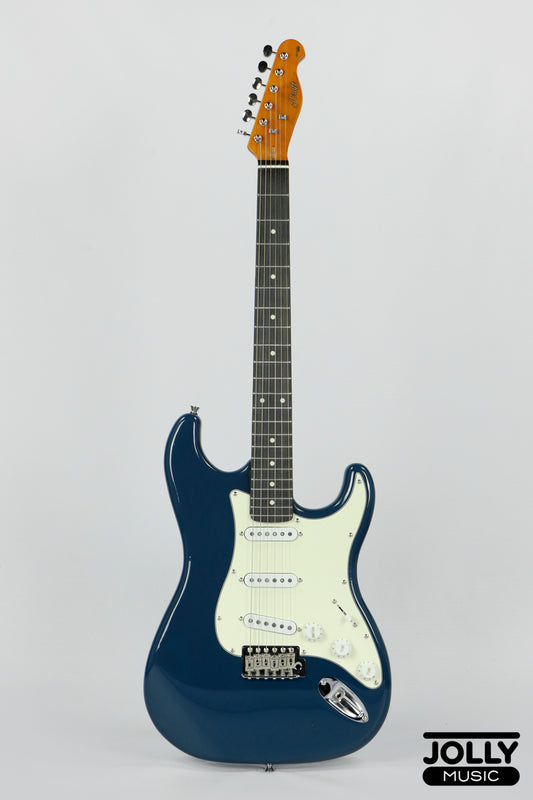 JCraft Vintage Series S-3V S-Style Electric Guitar - Sapphire Blue
