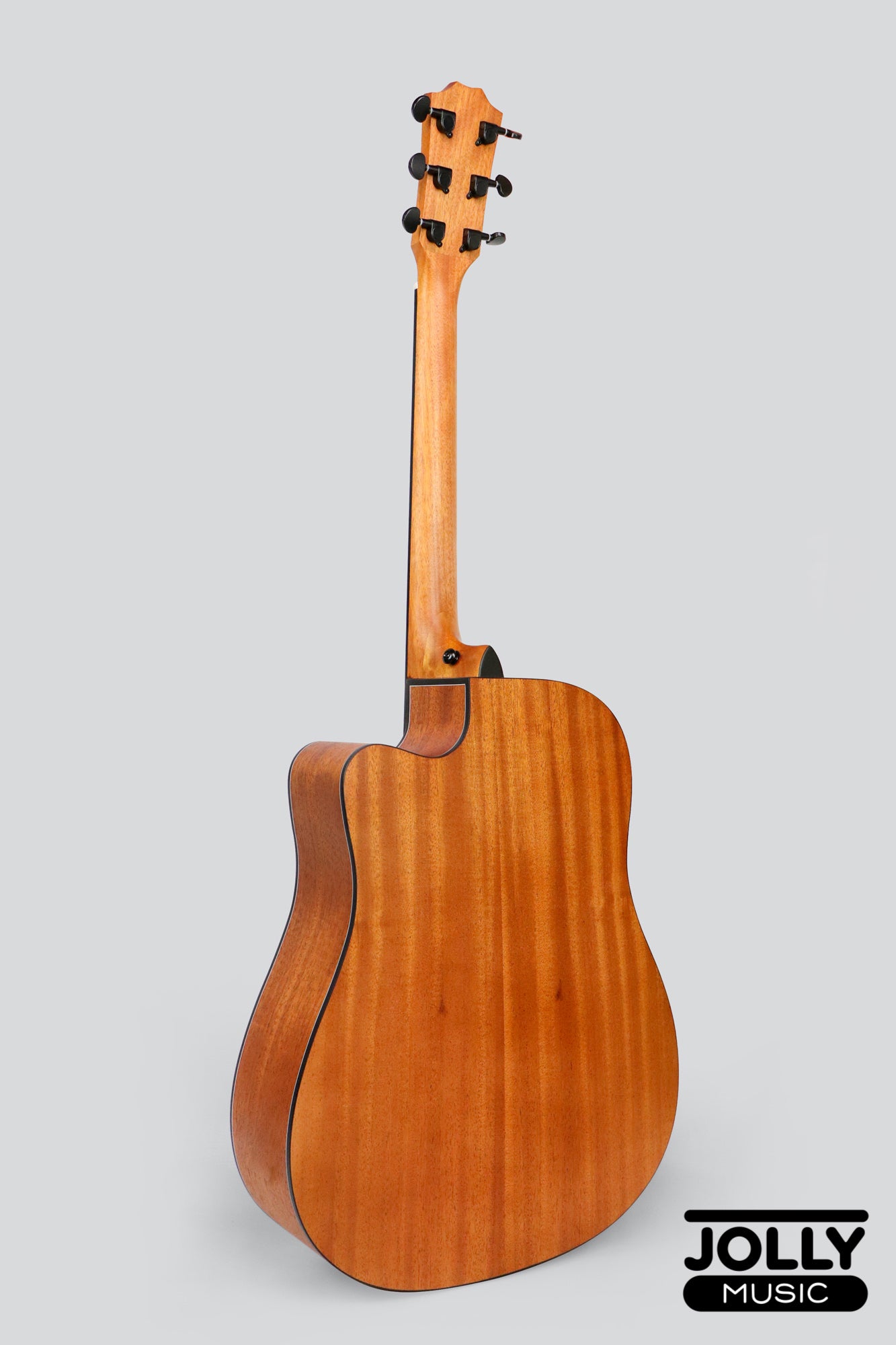 Phoebus Progeny PG-15Nc Dreadnought All-Mahogany Acoustic Guitar w/ Gig Bag
