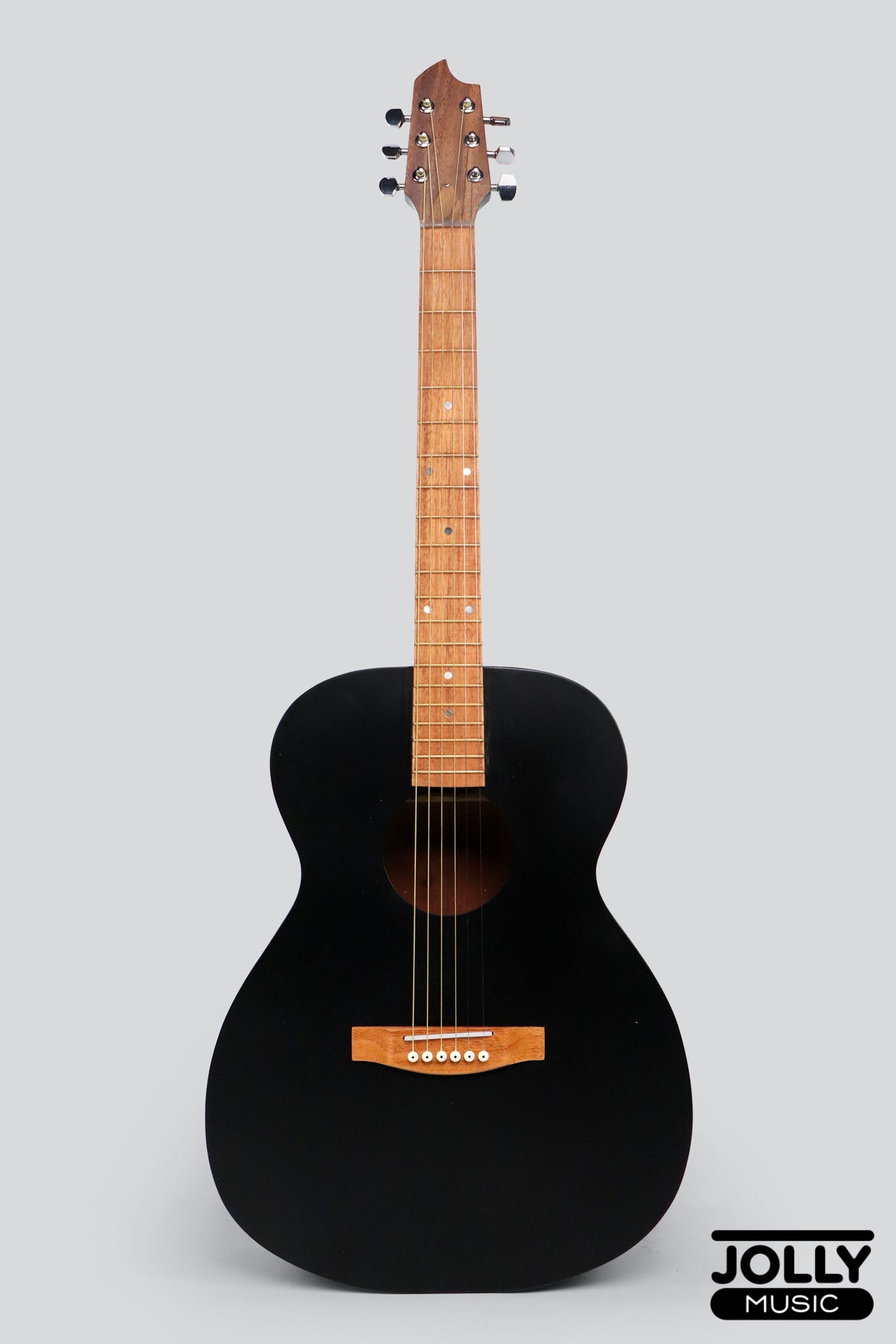 Ferangeli Gel-Series 41-inch OM Acoustic Guitar (Made in Cebu) - Black