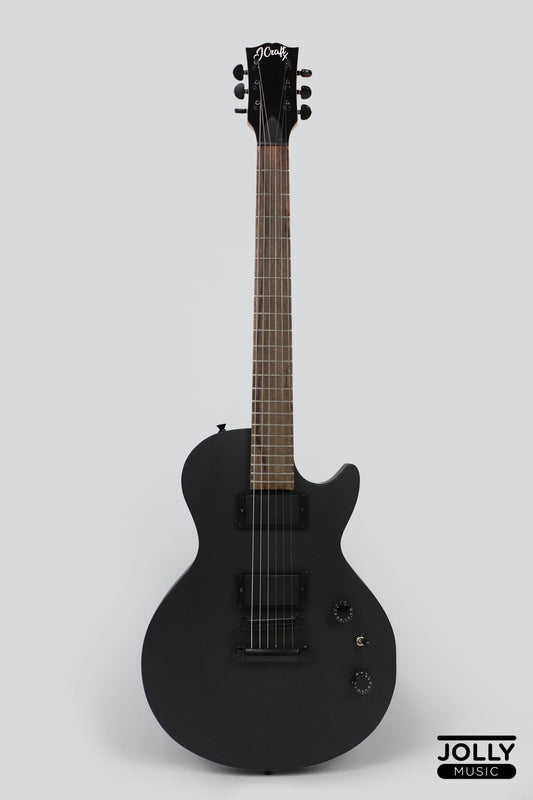 JCraft LPX-1 Single Cut Electric Guitar with Gigbag - Matte Shadow
