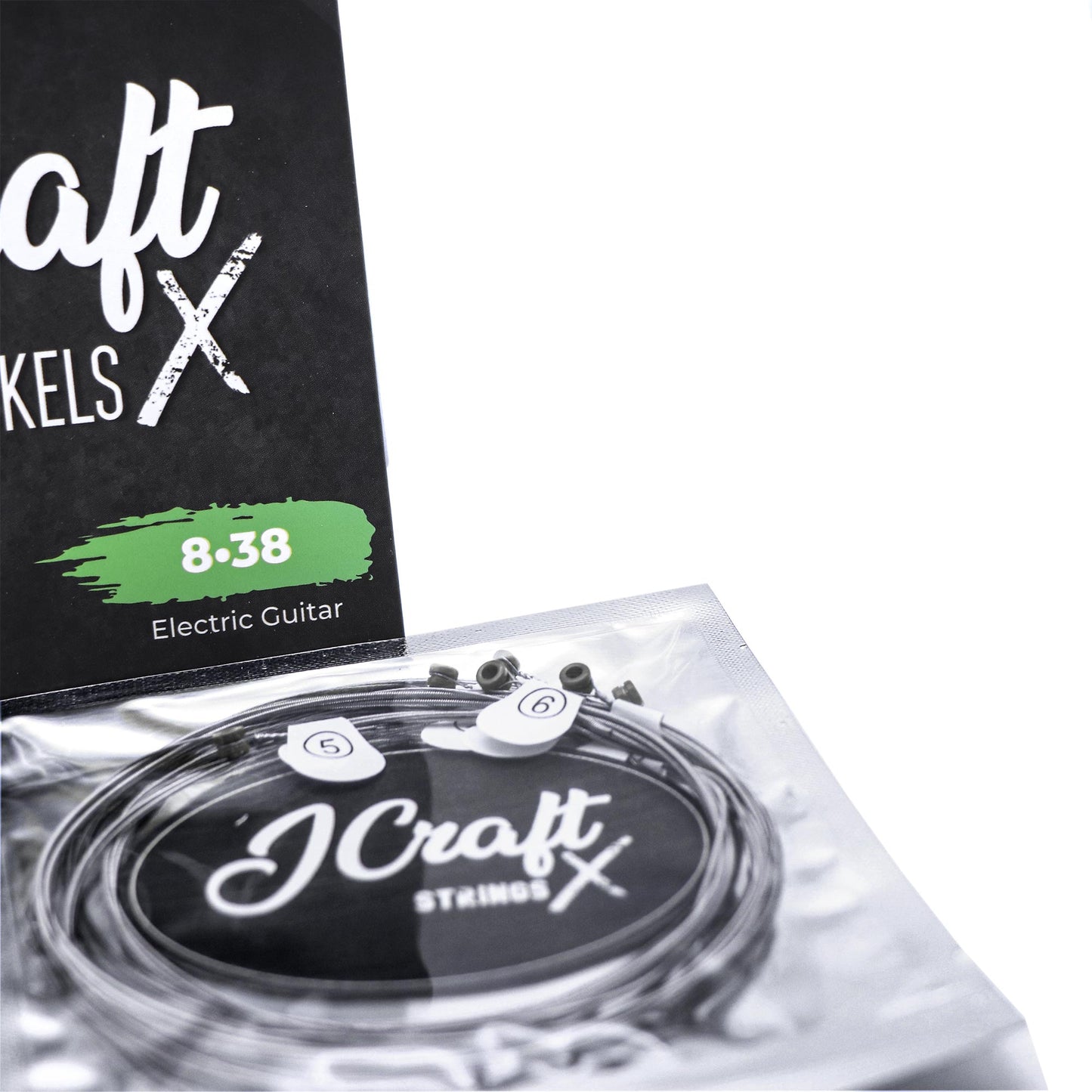 JCraft X Core Nickels Electric Guitar Strings