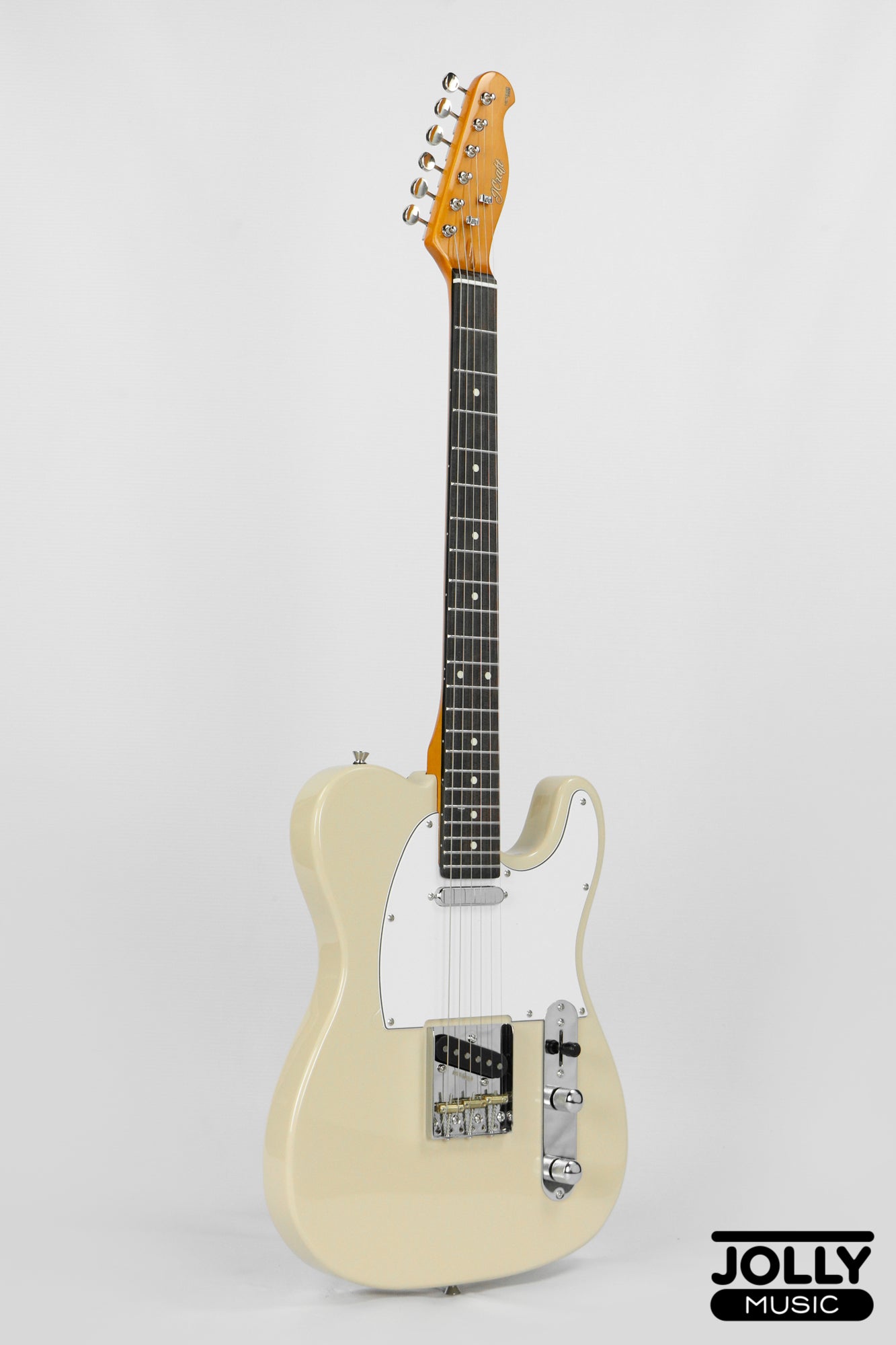 JCraft Vintage Series T-3V T-Style Electric Guitar - Ash Blonde