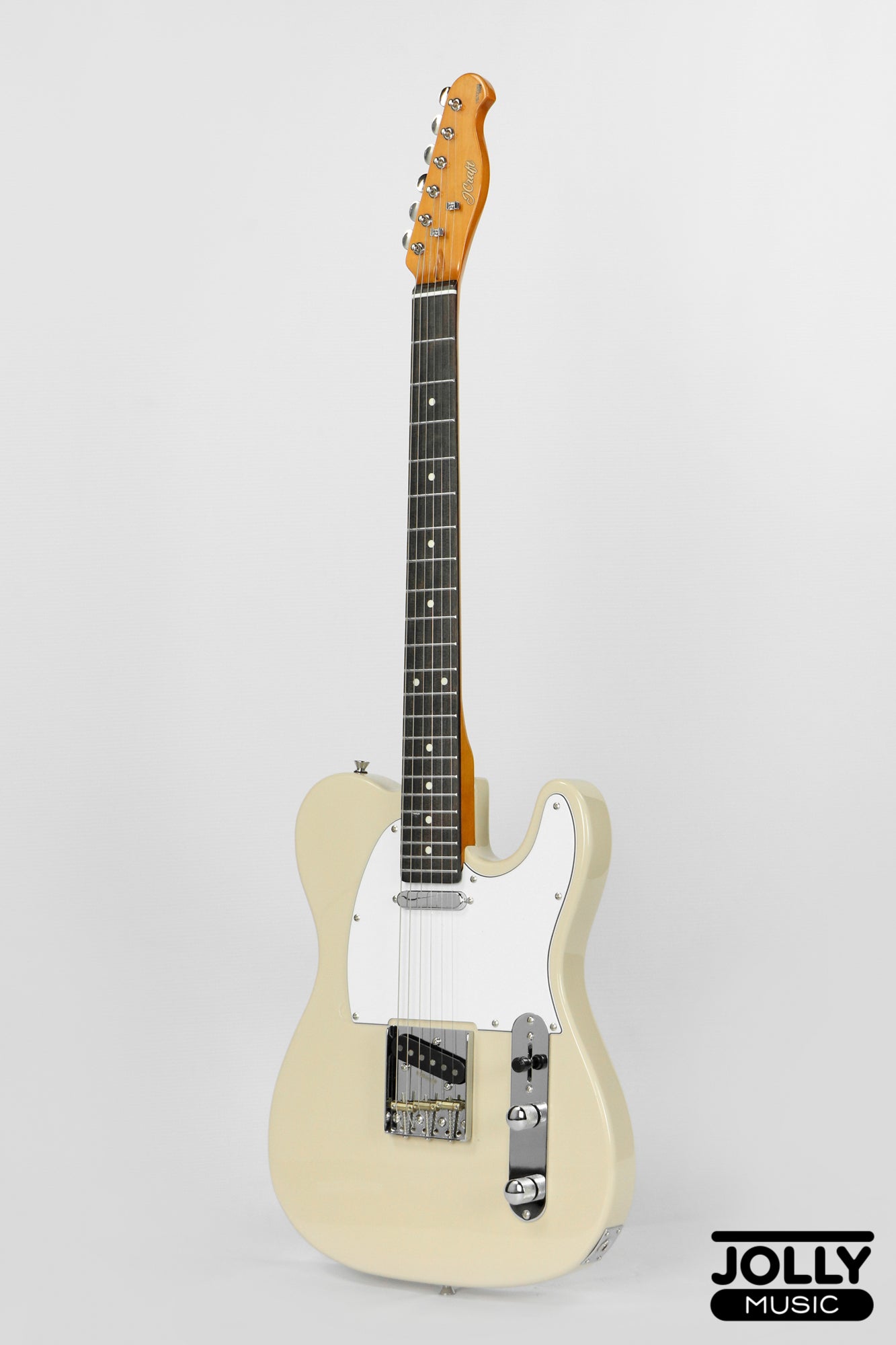 JCraft Vintage Series T-3V T-Style Electric Guitar - Ash Blonde