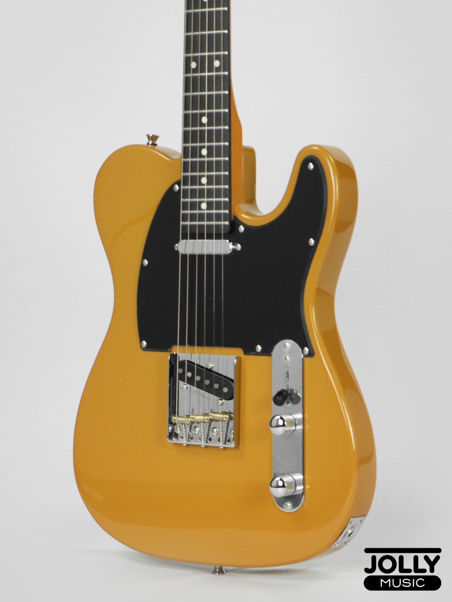 JCraft Vintage Series T-3V T-Style Electric Guitar - Butterscotch