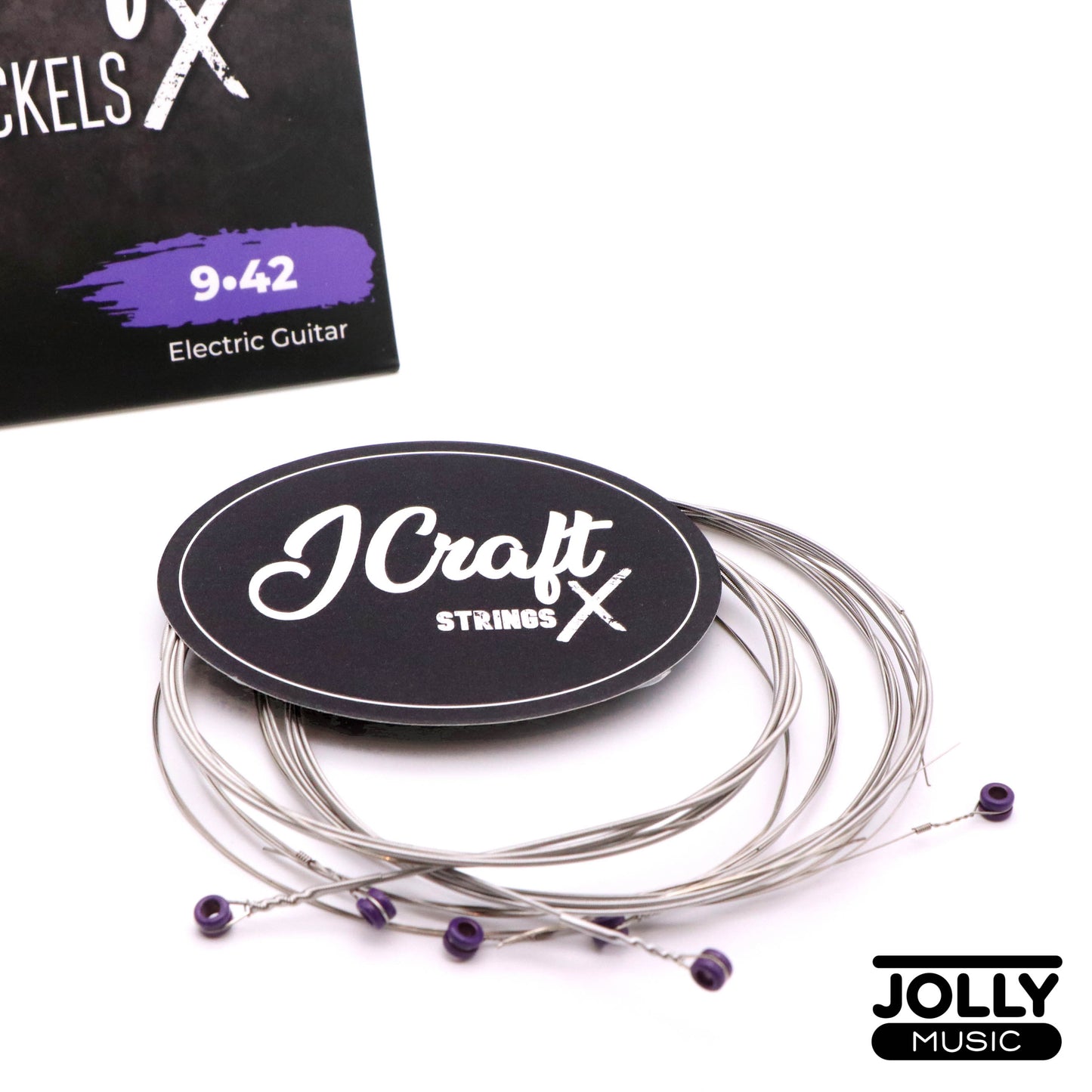 JCraft X Core Nickels Electric Guitar Strings