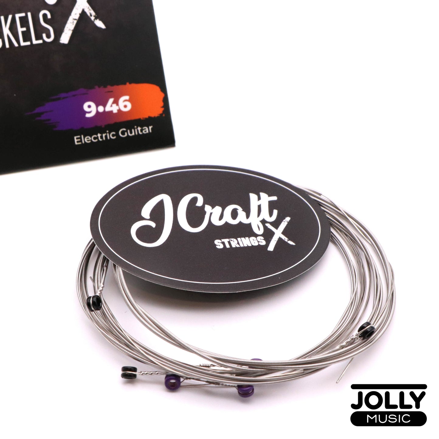 JCraft X Core Nickels Electric Guitar Strings