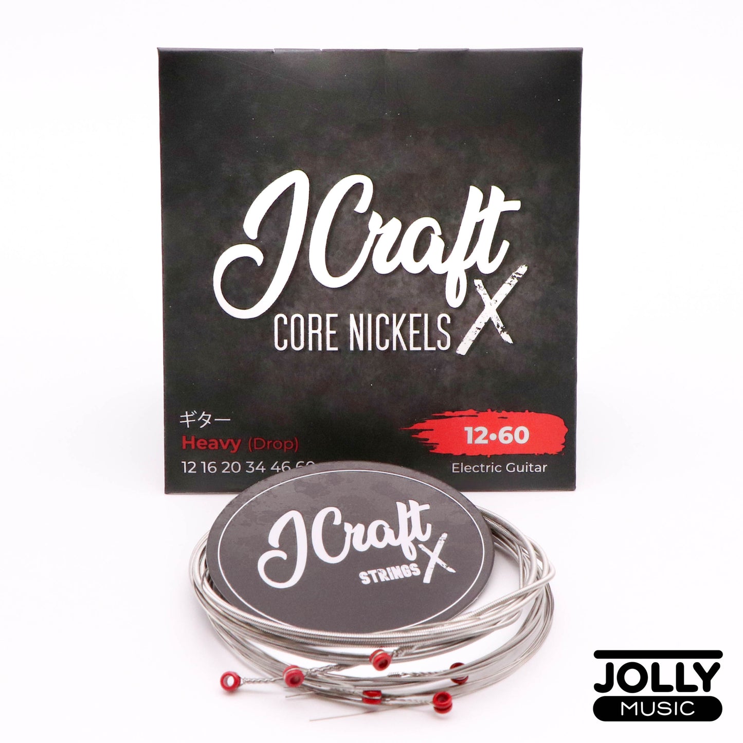 JCraft X Core Nickels Electric Guitar Strings