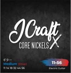 JCraft X Core Nickels Electric Guitar Strings