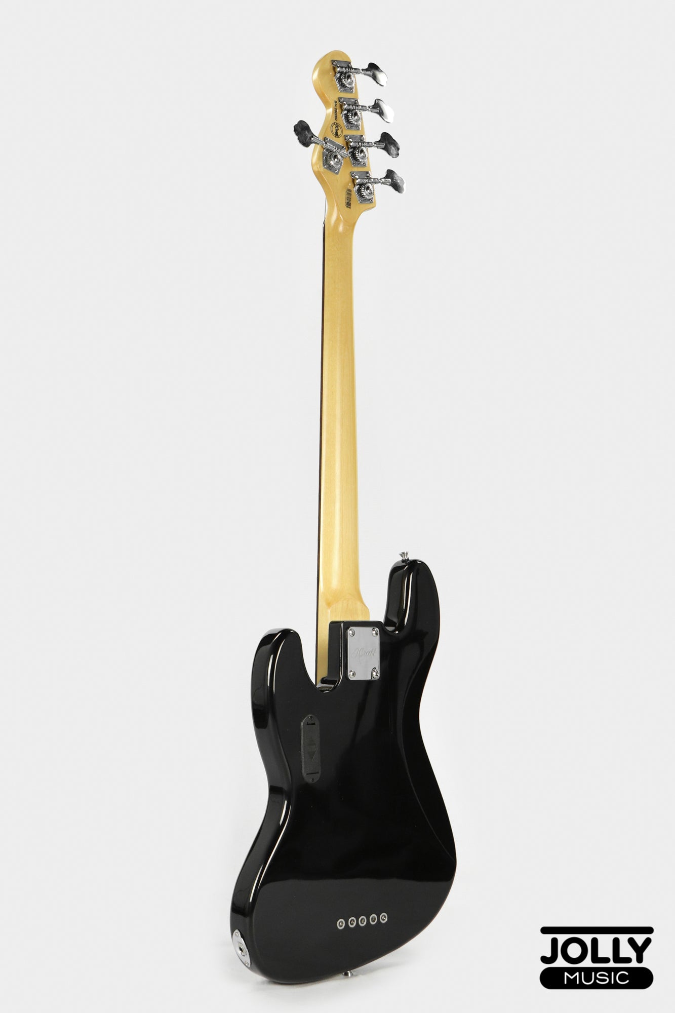 JCraft JB-2A J-Offset 5-String Bass Guitar - Black
