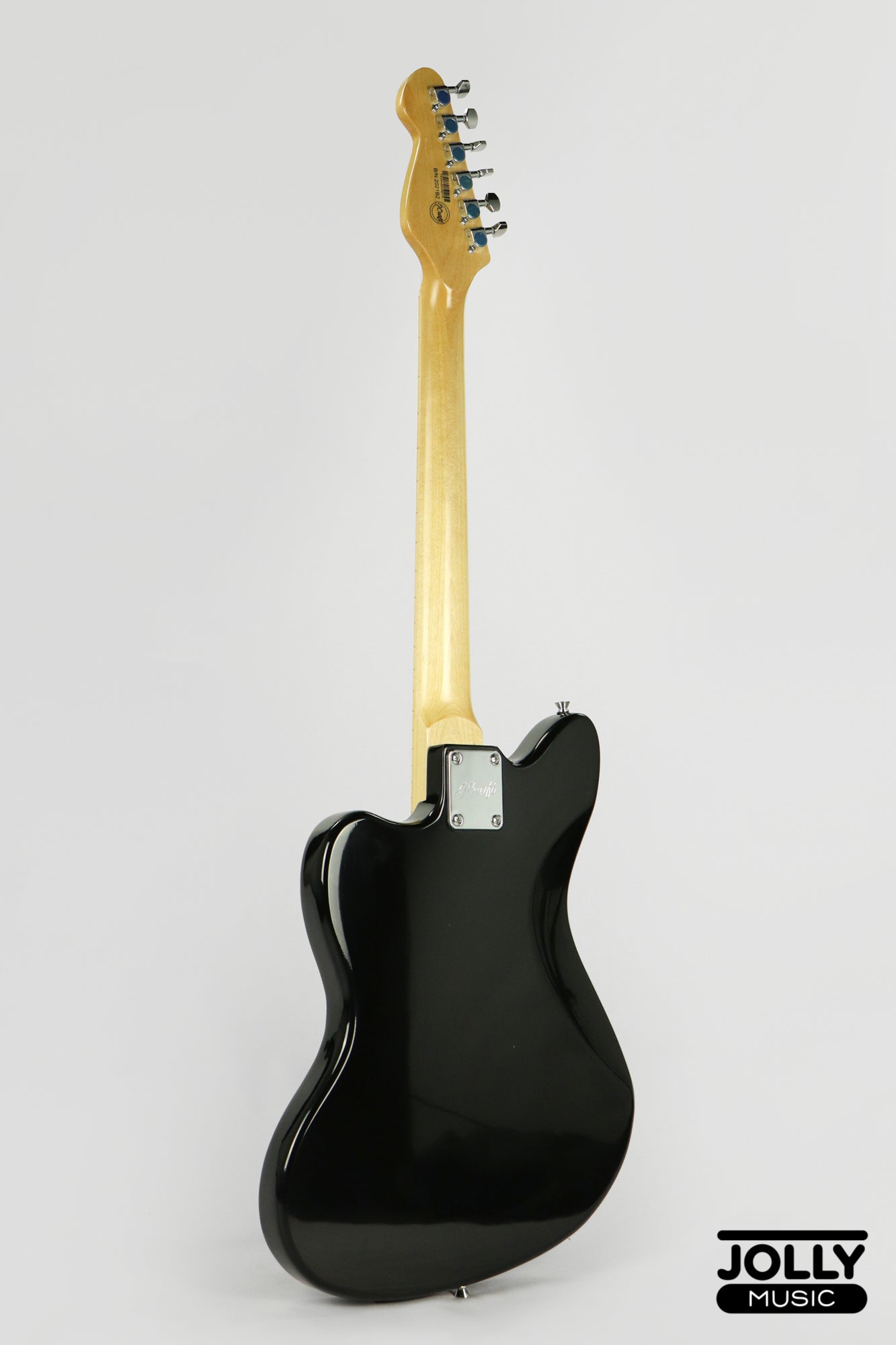 JCraft JZ-1 Offset Electric Guitar - Black