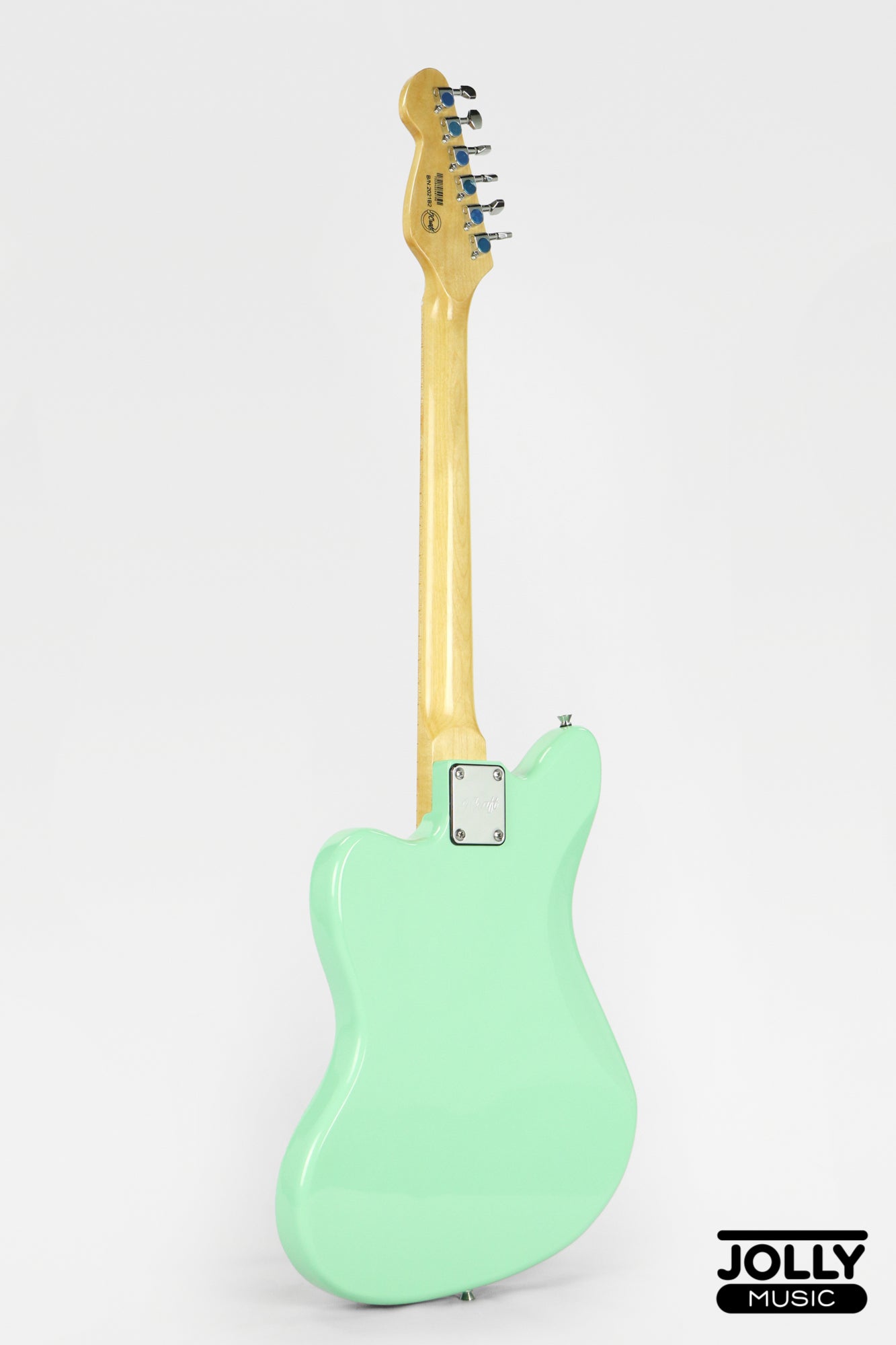 JCraft JZ1 Offset Electric Guitar Surf Green Jolly Music
