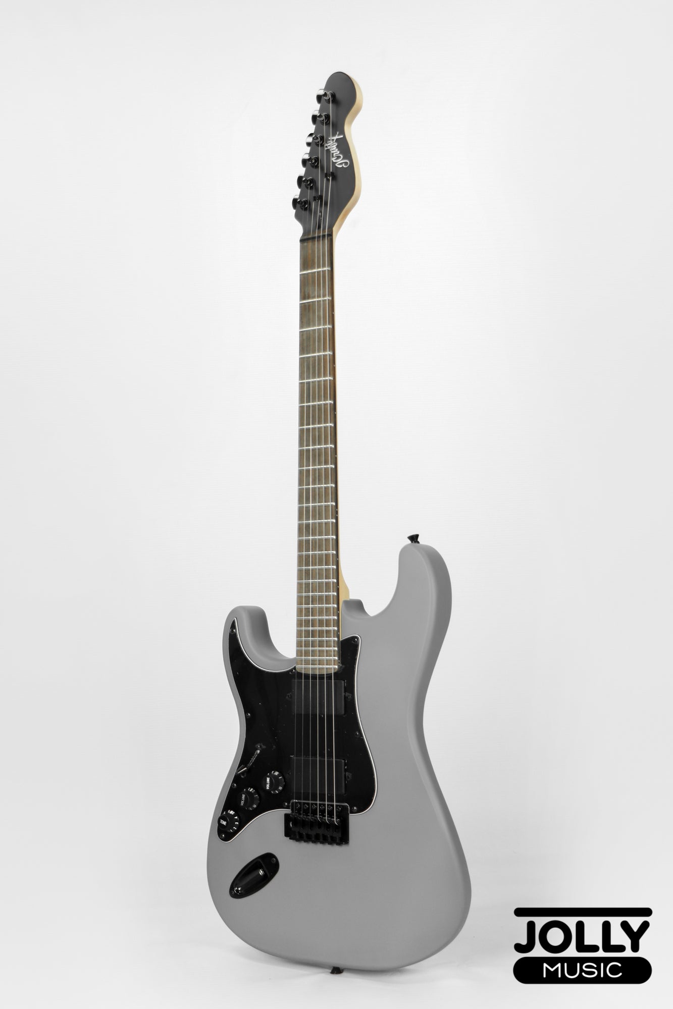 JCraft X Series LSX-1 LEFT HAND HH Modern S-Style Electric Guitar - Gunmetal