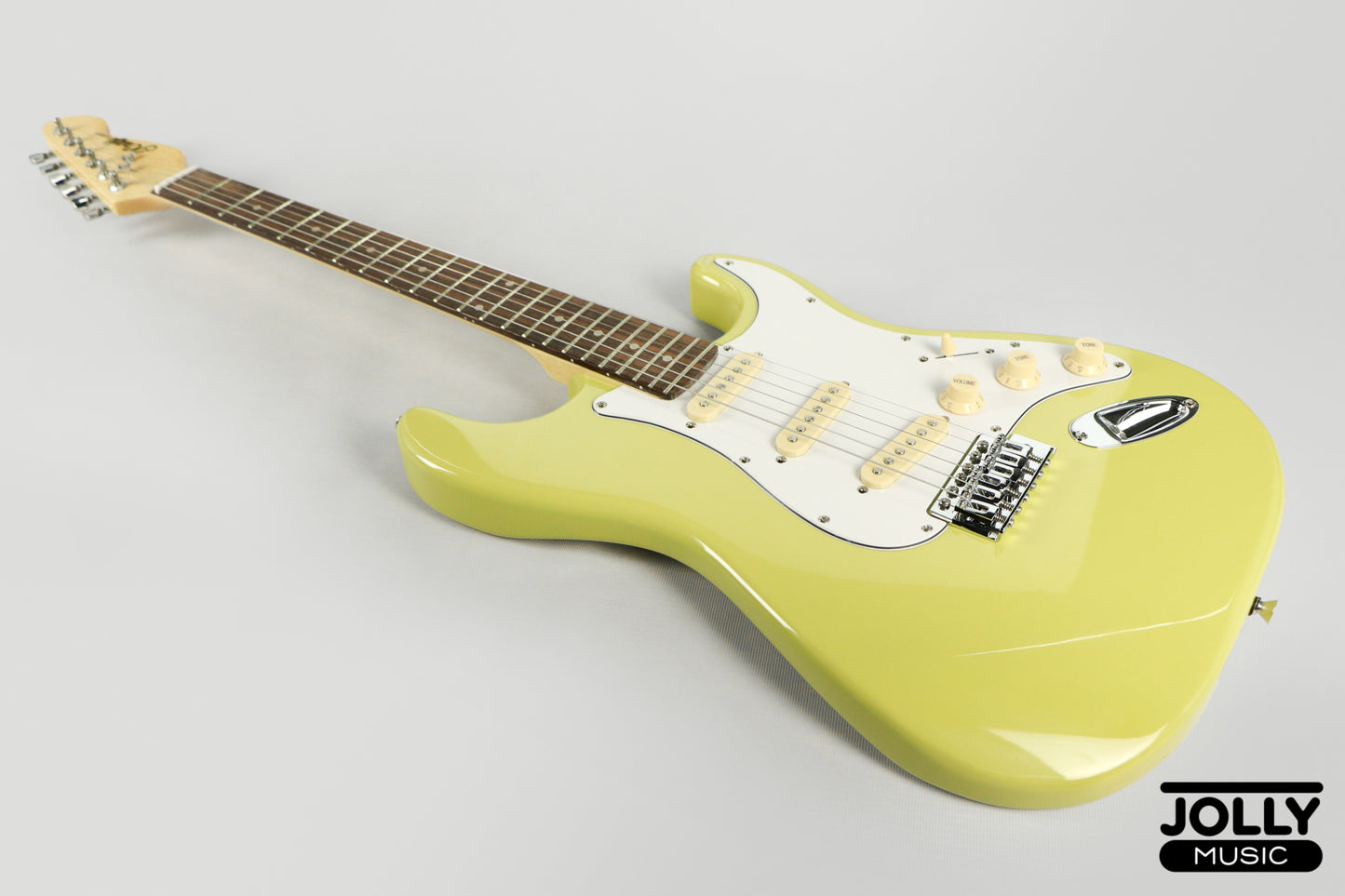 JCraft S-2 S-Style Electric Guitar - RW / Khaki