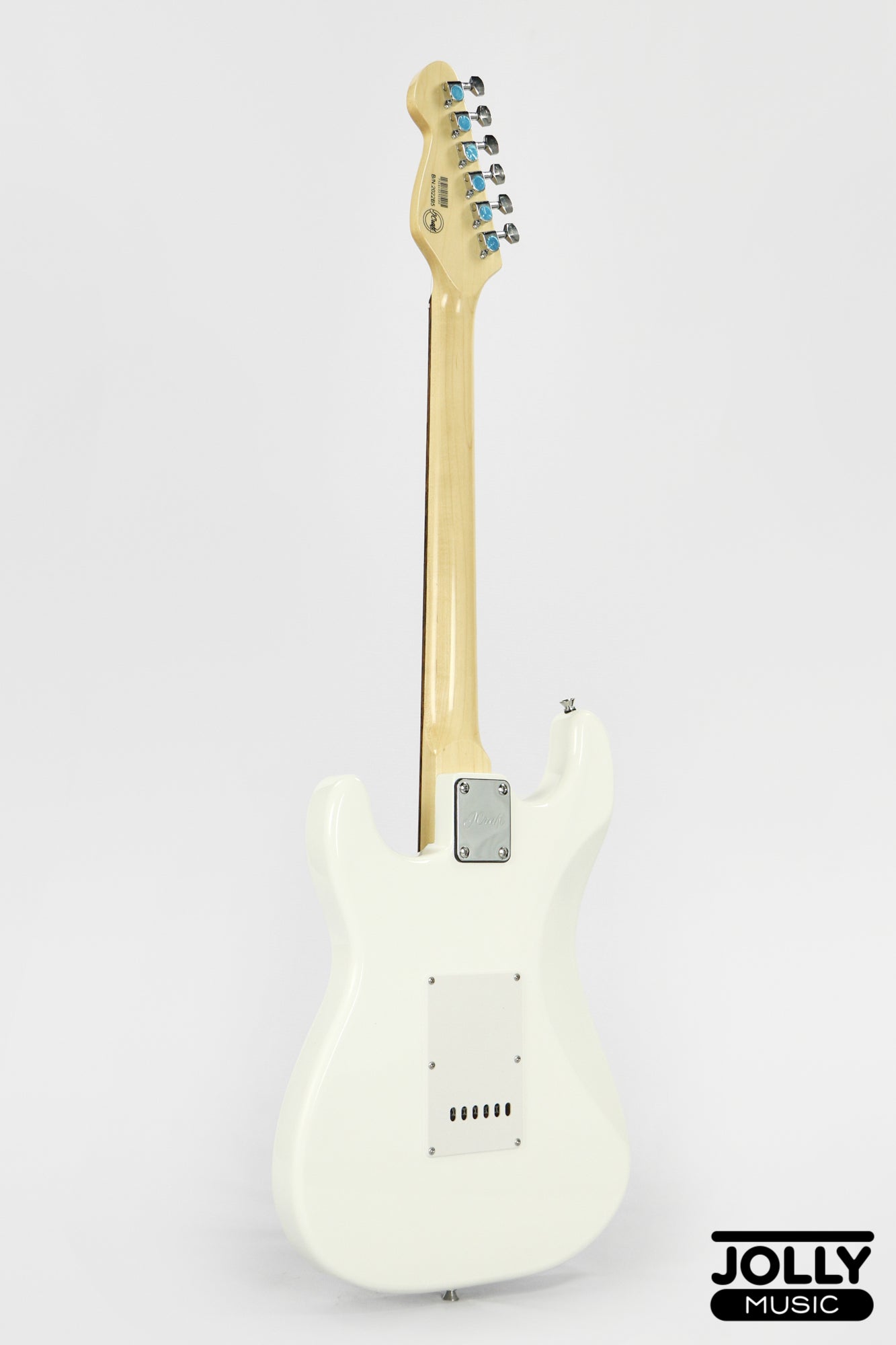 JCraft S-2 S-Style Electric Guitar - RW / White