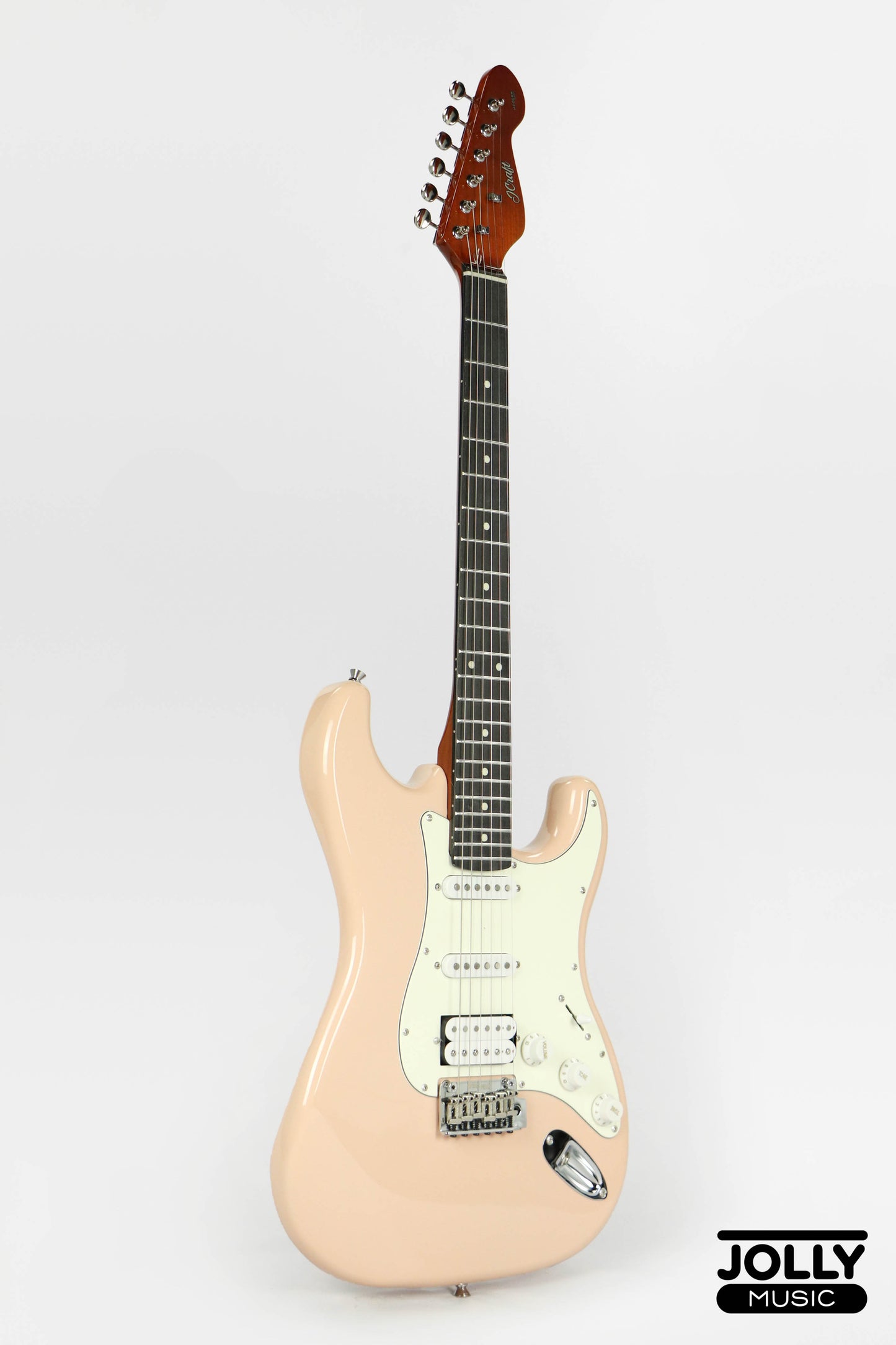 JCraft S-3H Special 2023 HSS S-Style Electric Guitar Roasted Maple - Shell Pink
