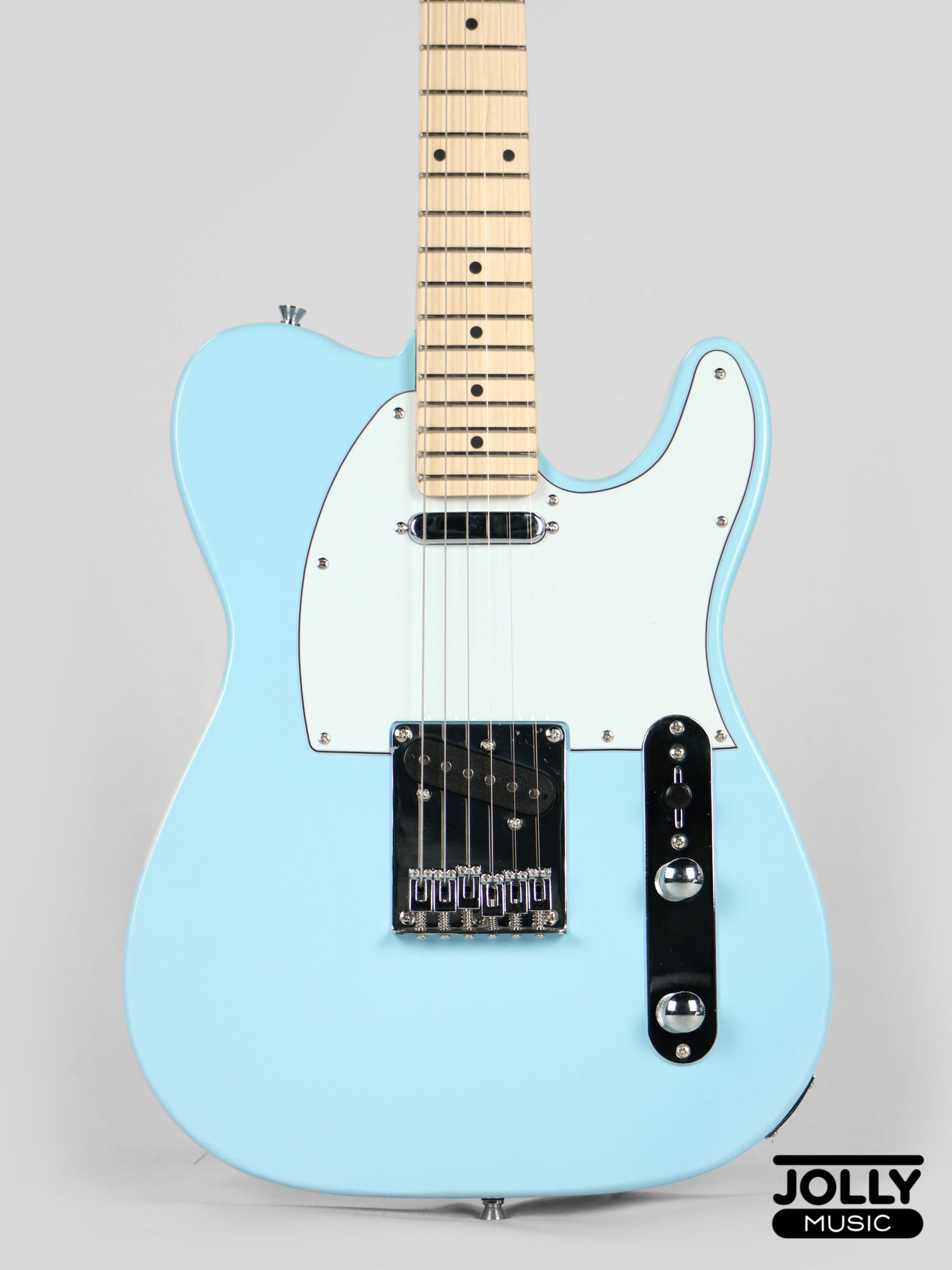 Light blue deals fender guitar