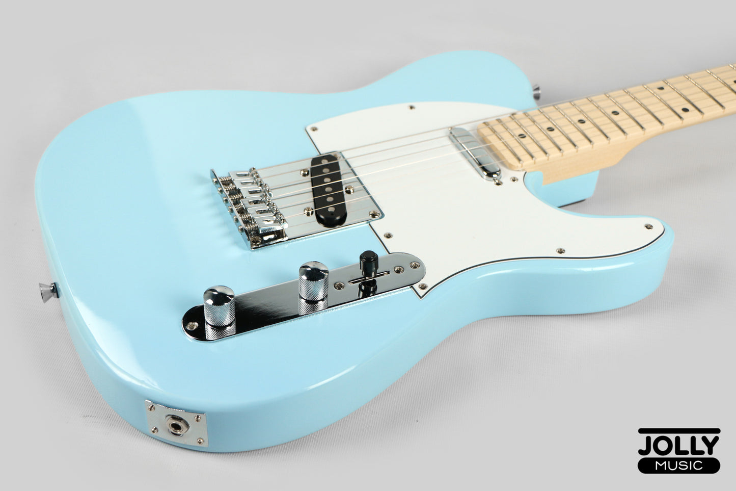 JCraft T-1 T-Style Electric Guitar with Gigbag - Light Blue