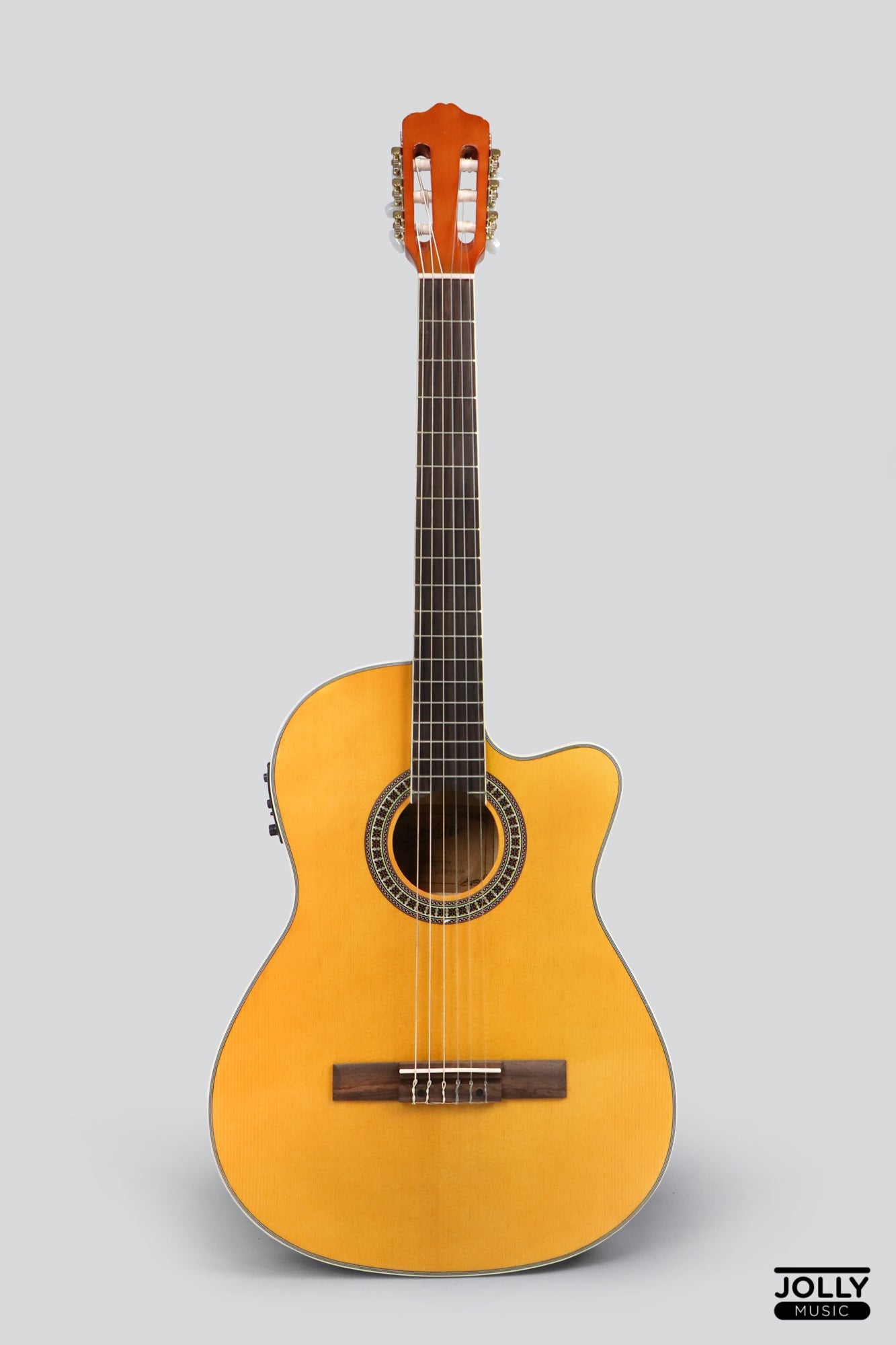 Deviser L-330-39-YN EQ Classical Guitar (Natural) with Pickup