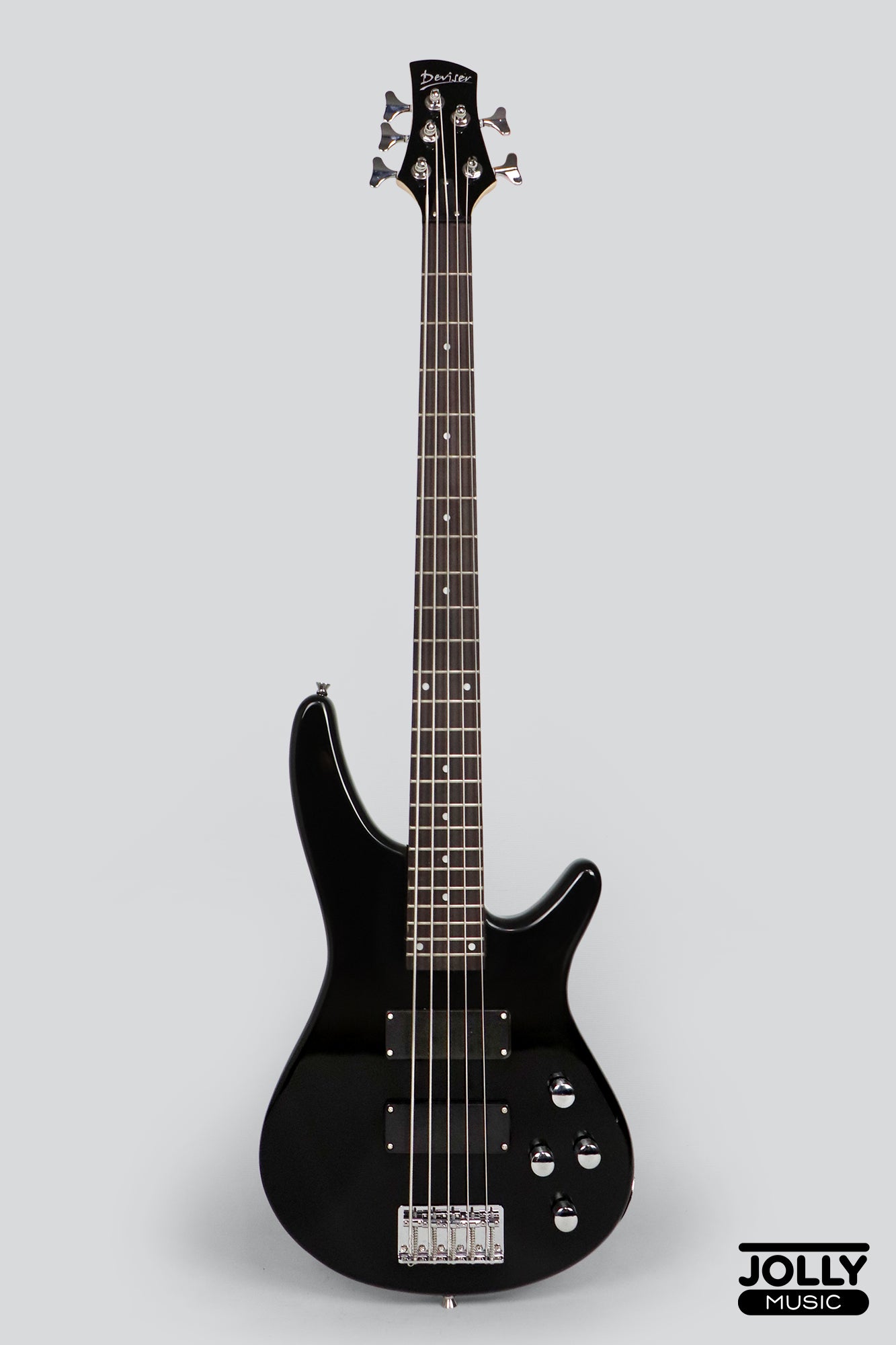 Deviser L-B3 5-String Modern Bass - Black