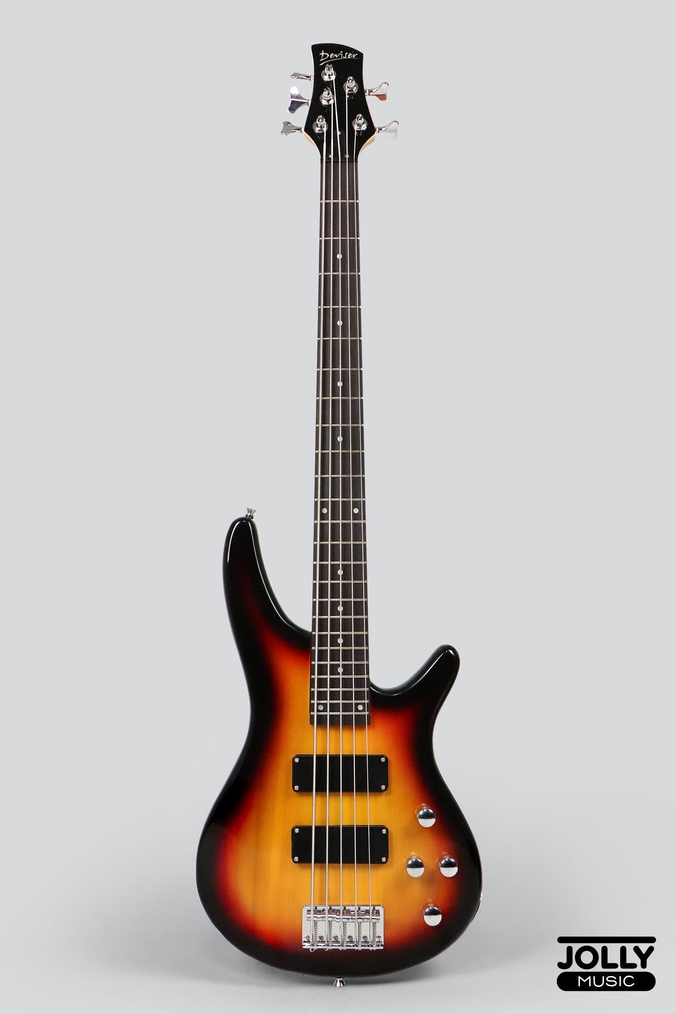 Deviser L-B3 5-String Modern Bass - Sunburst – Jolly Music