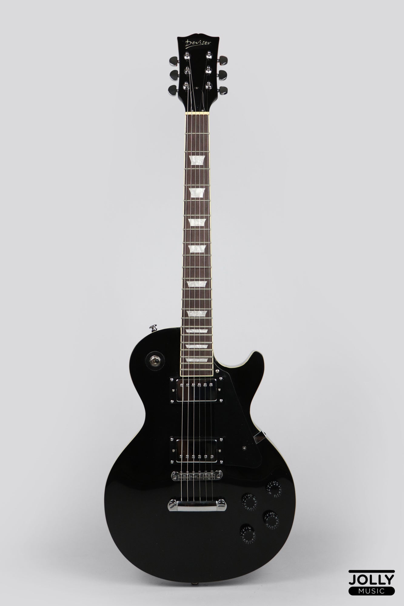 Deviser Les Paul L-G9 Electric Guitar - Black