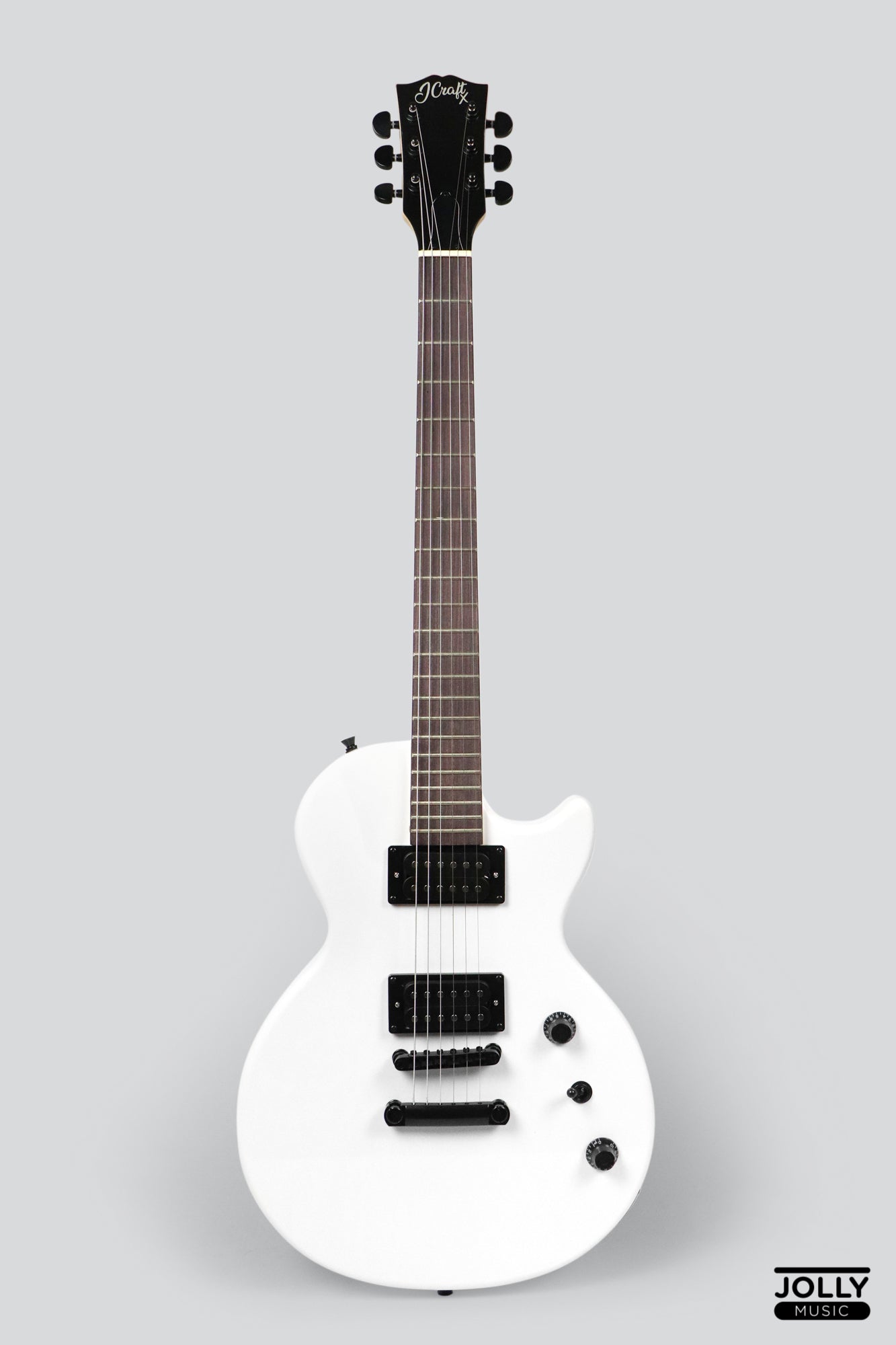 JCraft LPX-1 Single Cut Electric Guitar with Gigbag - Ice