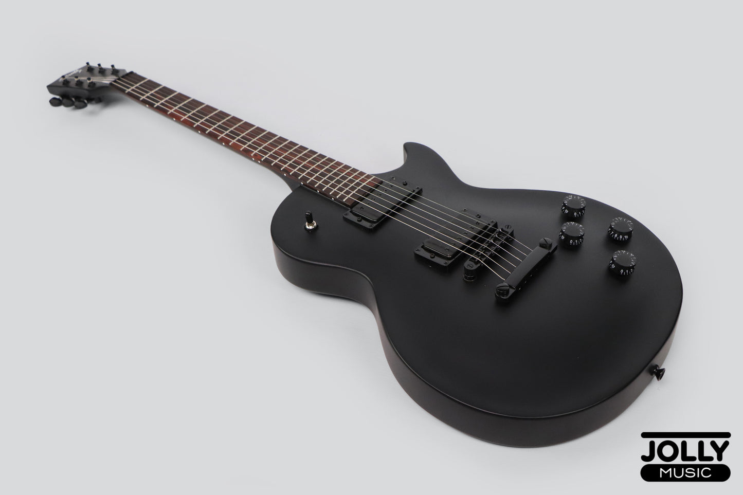JCraft X LPX-2 Single Cut Mahogany Body Archtop Electric Guitar - Shadow