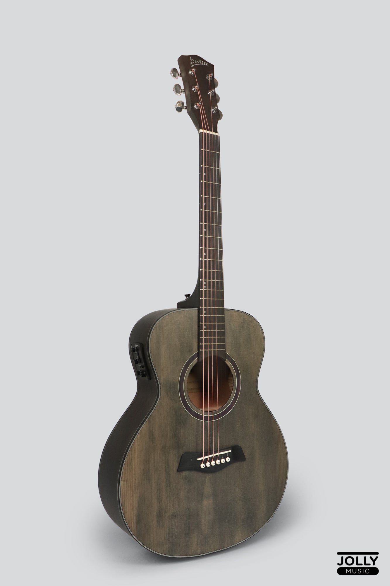 Deviser LS-130 EQ Transblack GS Mini Acoustic-Electric Guitar
