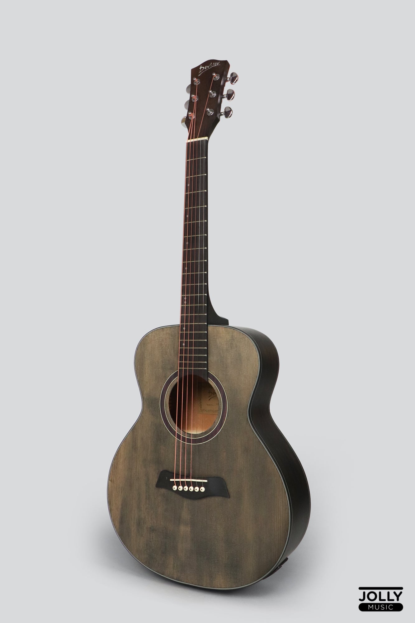 Deviser LS-130 EQ Transblack GS Mini Acoustic-Electric Guitar