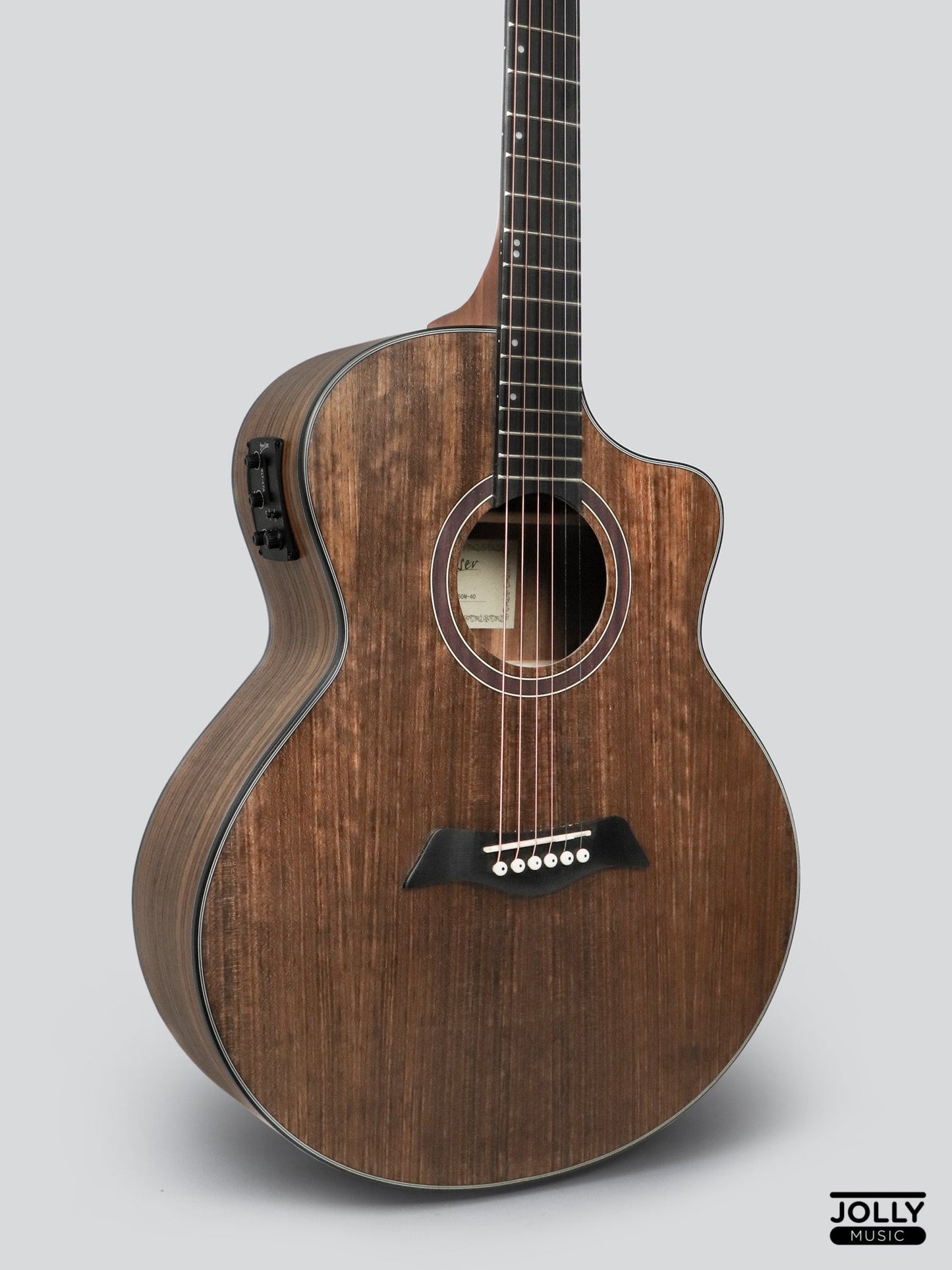 Deviser LS-150 EQ OM Acoustic-Electric Guitar