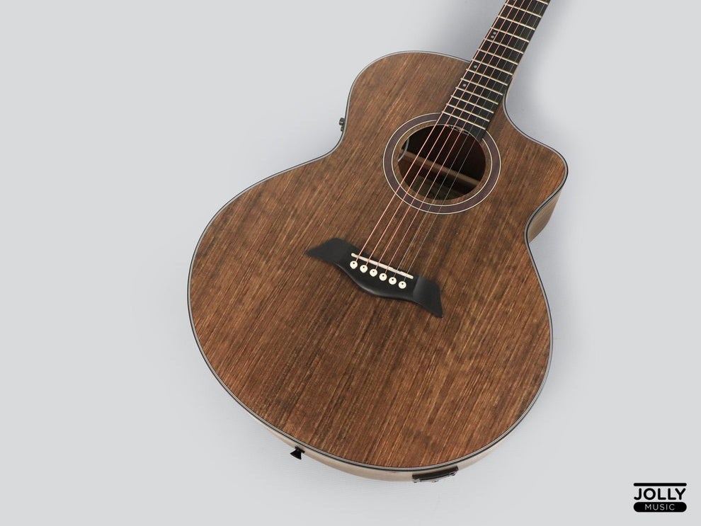 Deviser LS-150 EQ OM Acoustic-Electric Guitar – Jolly Music