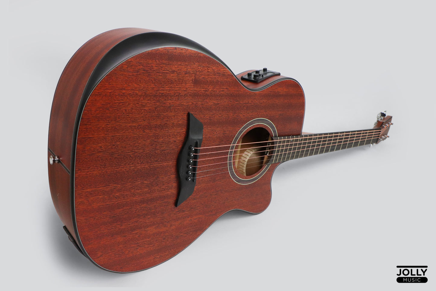 Deviser LS-550 EQ OM Acoustic-Electric Guitar