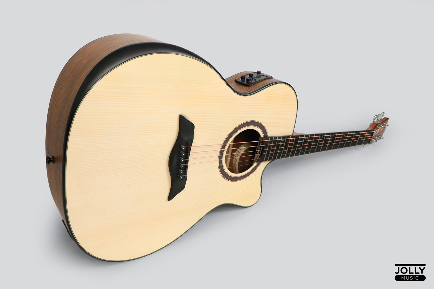 Deviser LS-570 EQ OM Acoustic-Electric Guitar
