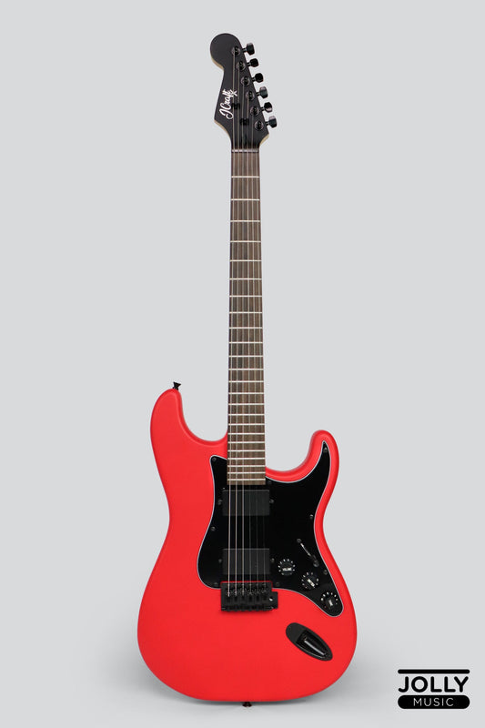 J-Craft X Series LSX-1 HH Modern S-Style Electric Guitar - Lockdown Red Ltd. Ed.