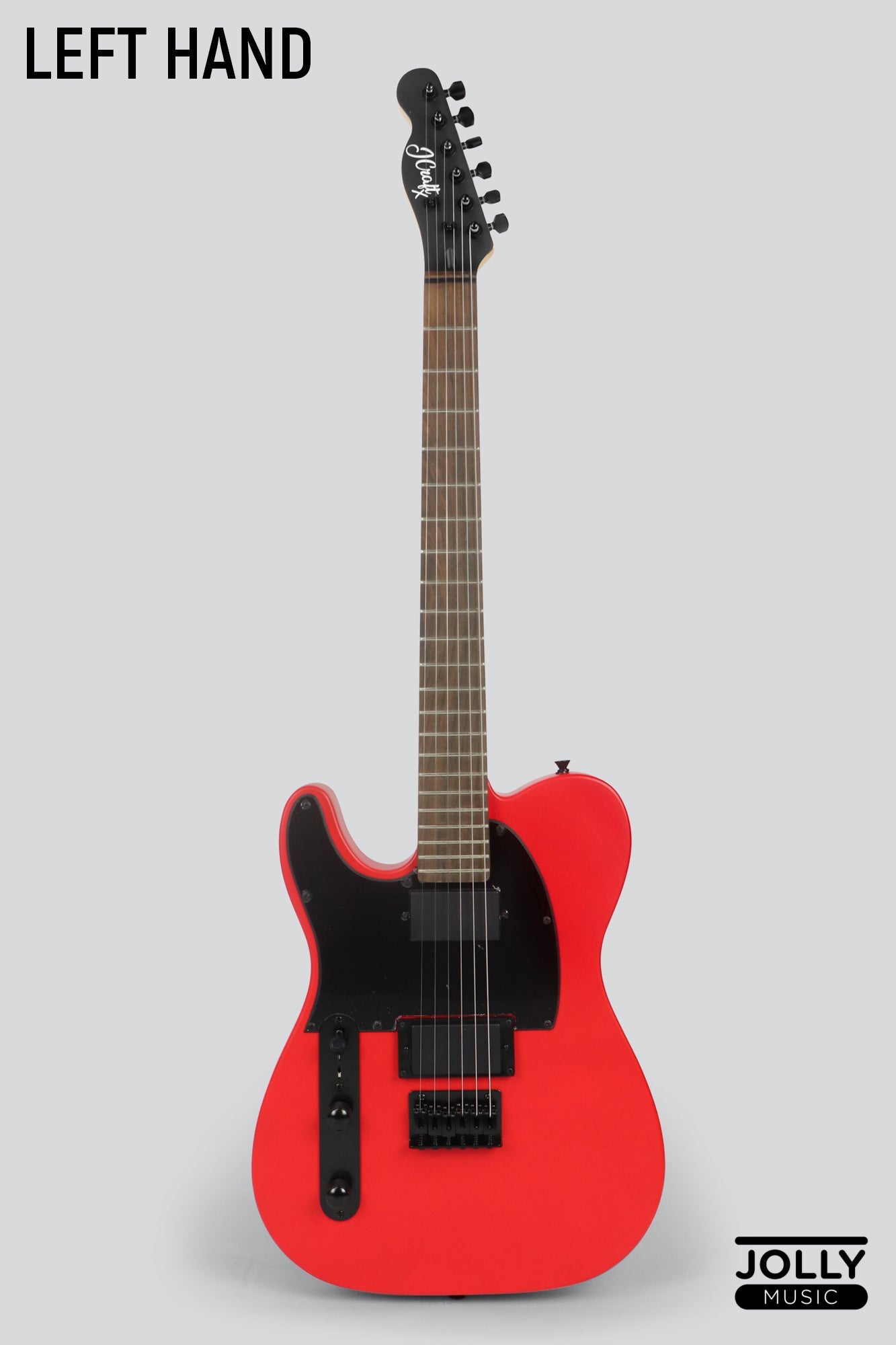 JCraft X Series LTX-1 LEFT HAND Electric Guitar with Gigbag - Lockdown Red Ltd. Ed.