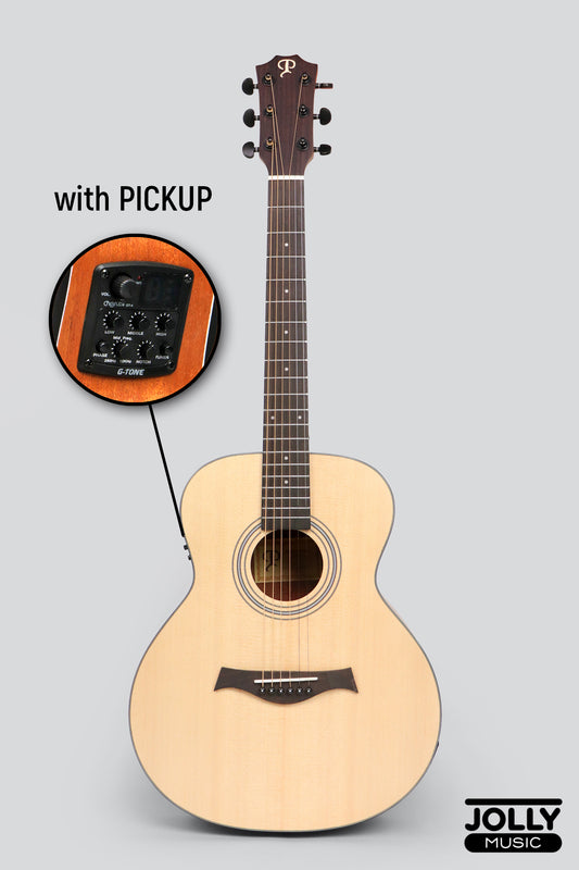 Phoebus Progeny Baby-15GSe GS Mini Acoustic-Electric Guitar w/ Gig Bag