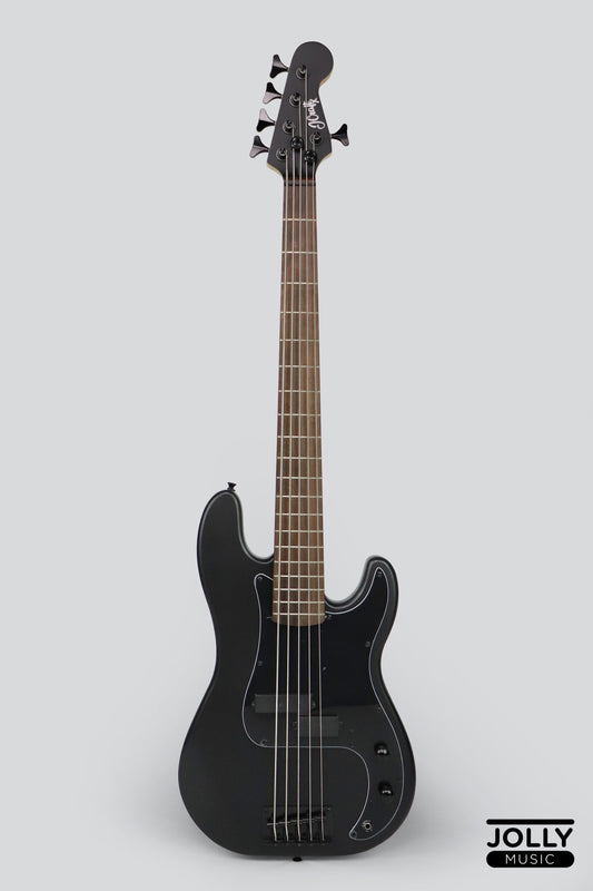 JCraft PBX-1 5-String Electric Bass Guitar with Gigbag - Shadow