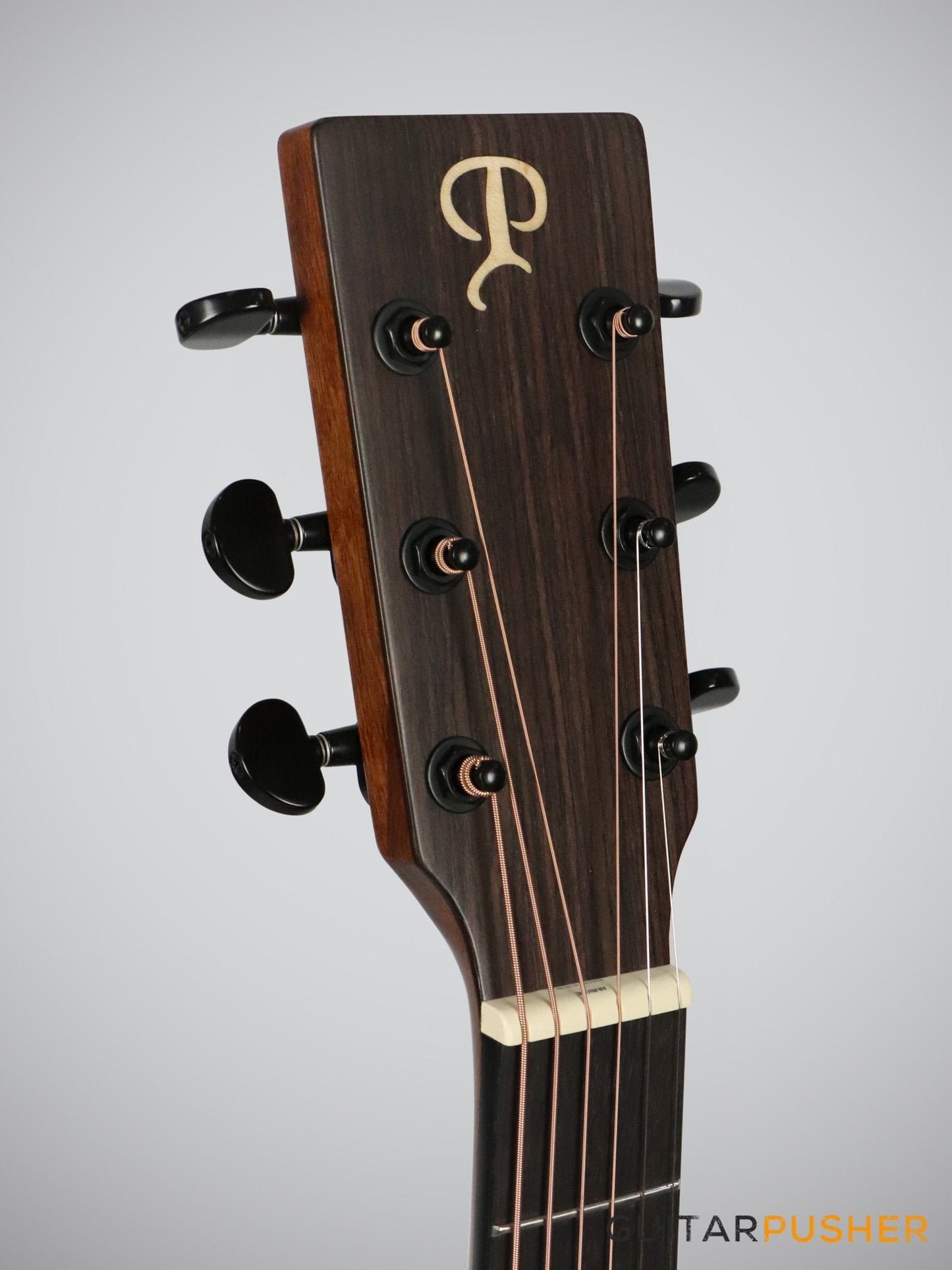 Phoebus PG-20ce v3 OM (3rd Gen.) Acoustic-Electric Guitar w/ Gig Bag - GuitarPusher