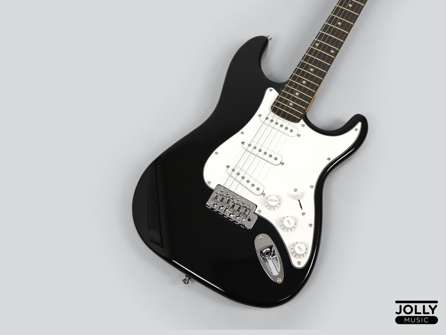 Washburn S-1 S-Style Electric Guitar with Gigbag - Black