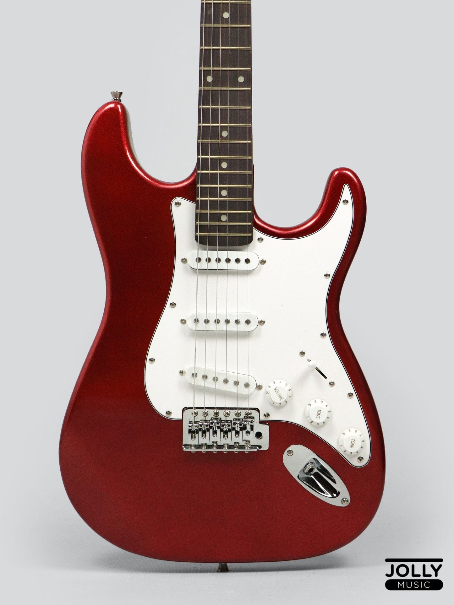 Washburn S-1 S-Style Electric Guitar with Gigbag - Metallic Red